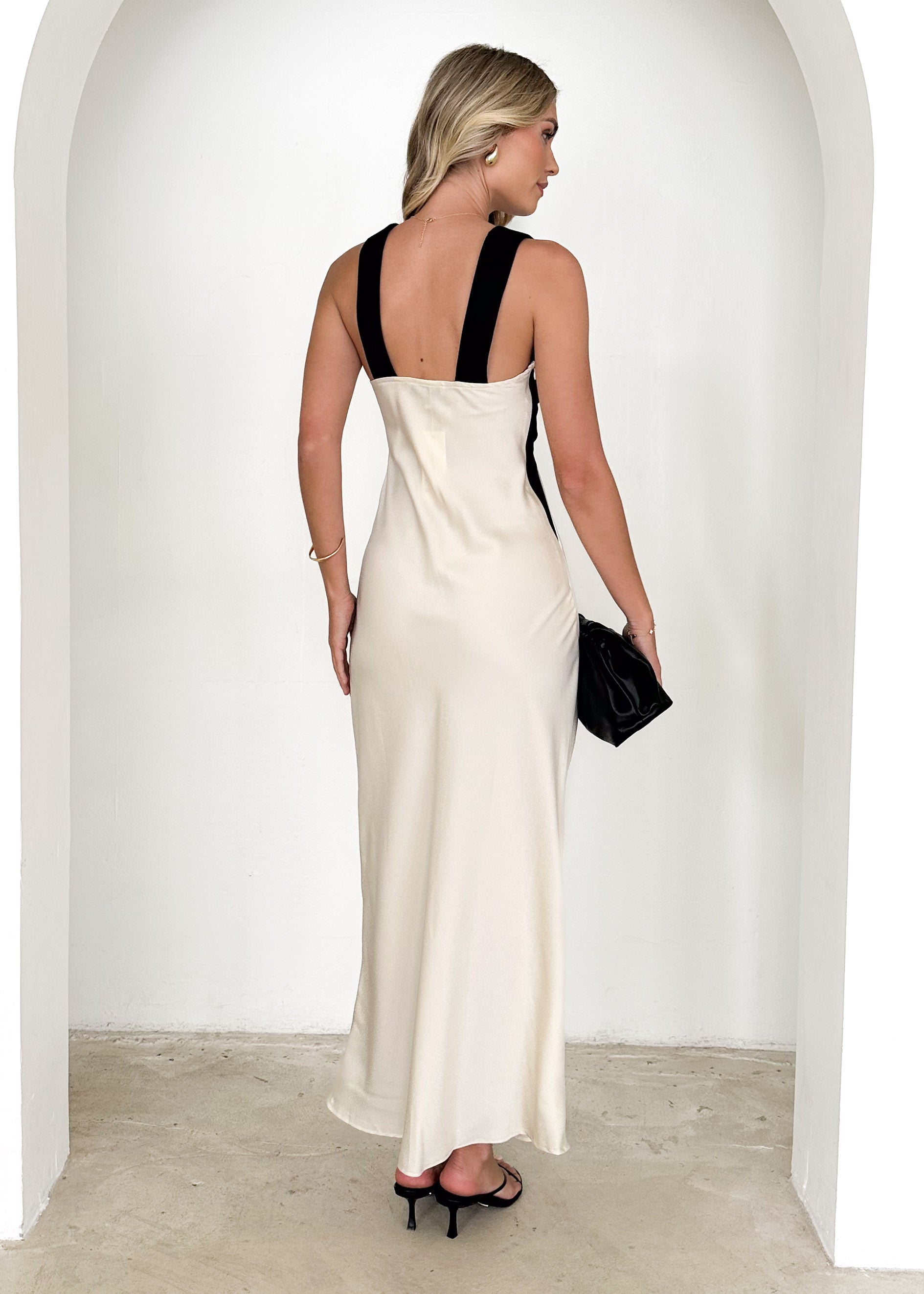 Taleena Maxi Dress - Champagne