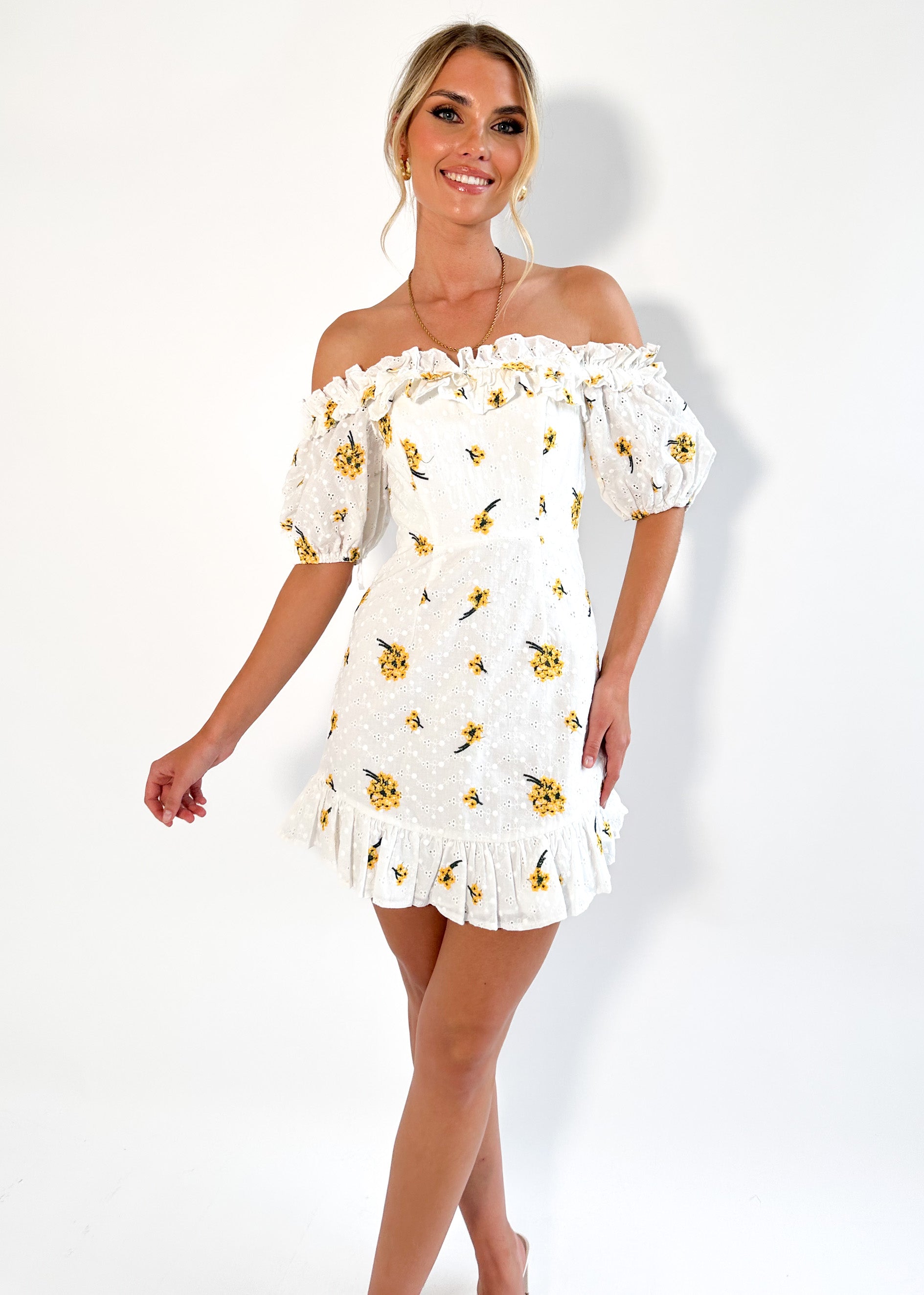 Wendall Dress - Daffodil