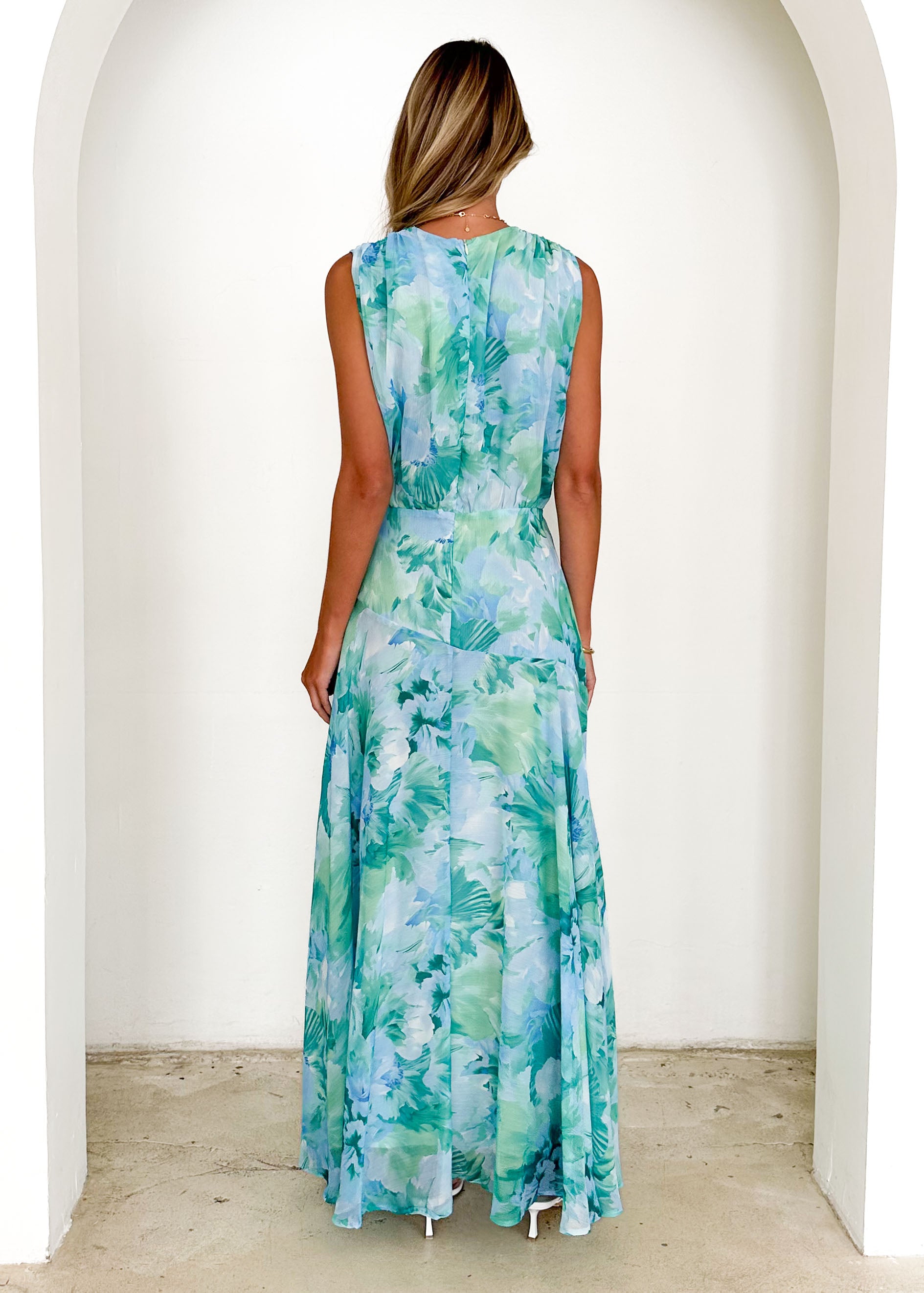 Amoureux Maxi Dress - Mint Ziah