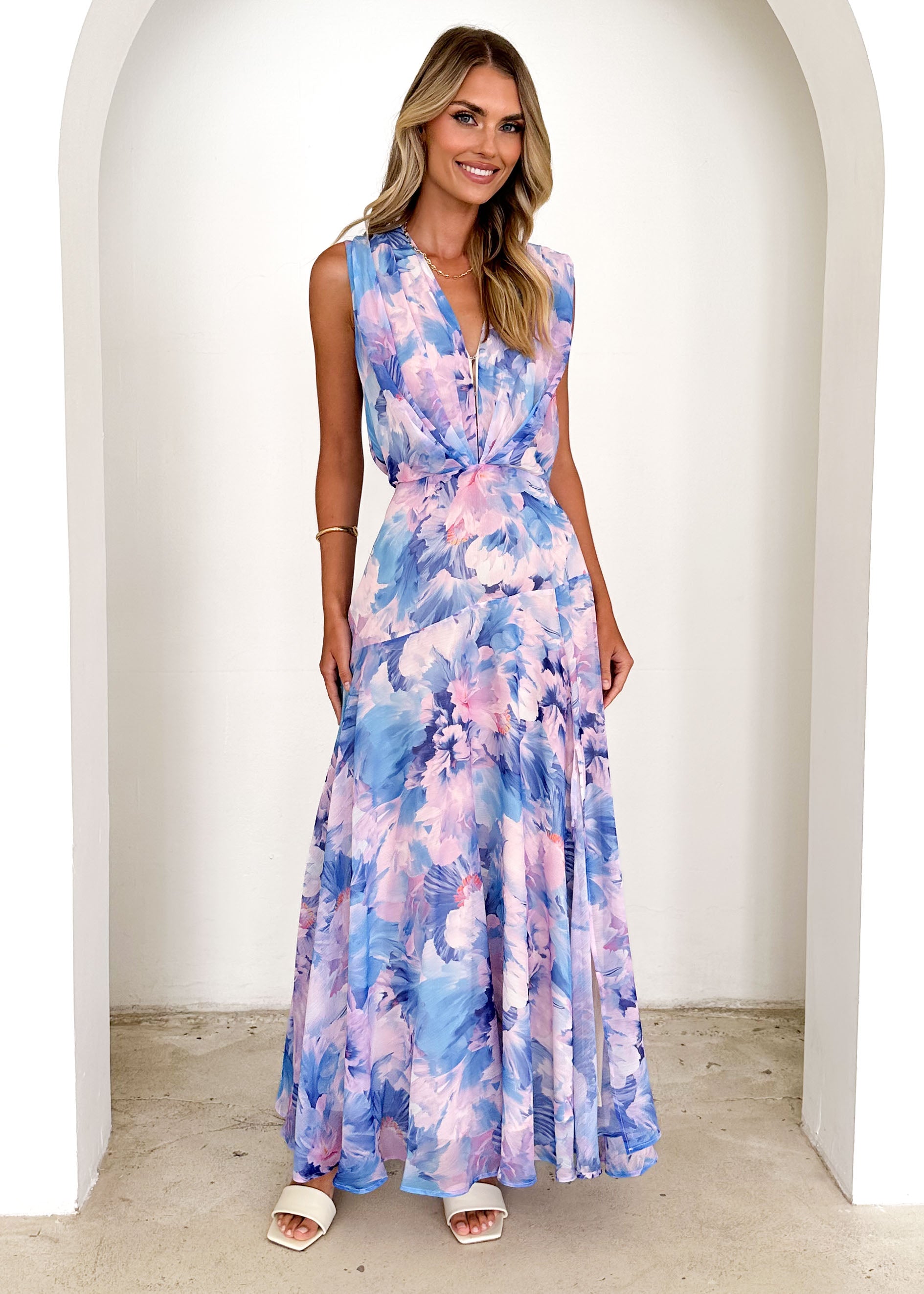 Amoureux Maxi Dress - Lavender Ziah