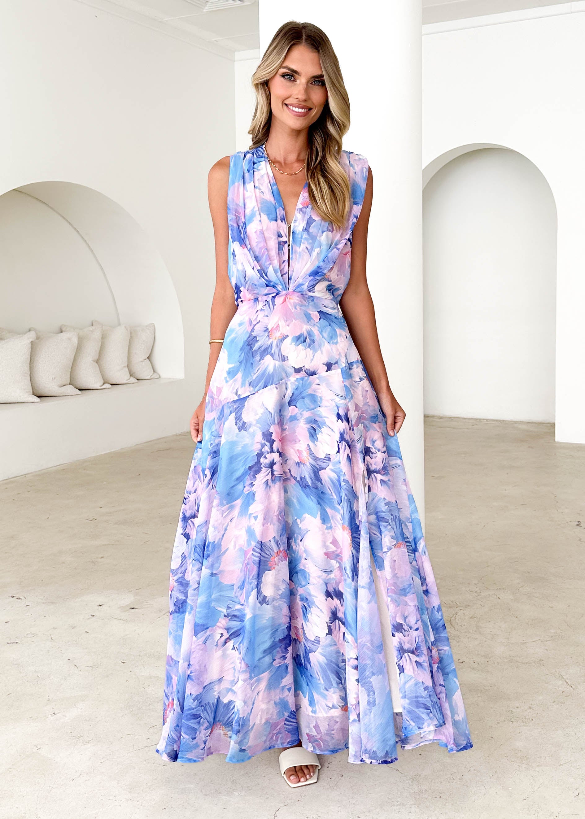 Amoureux Maxi Dress - Lavender Ziah