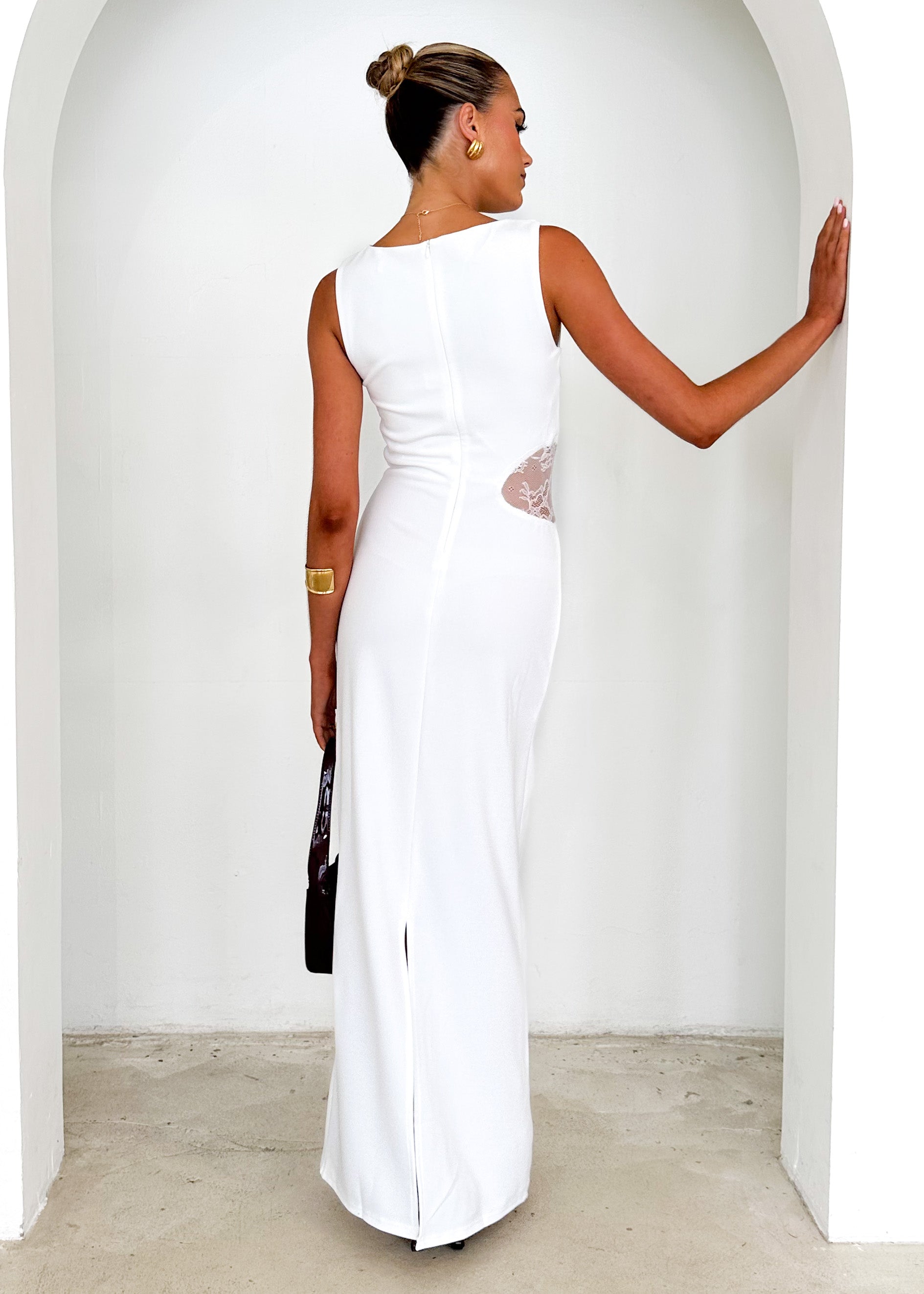 Lenon Maxi Dress - Off White