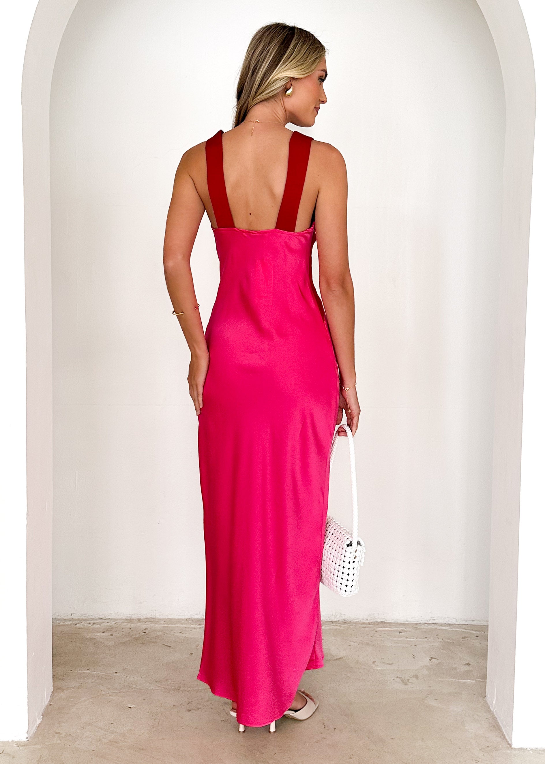 Taleena Maxi Dress - Pink