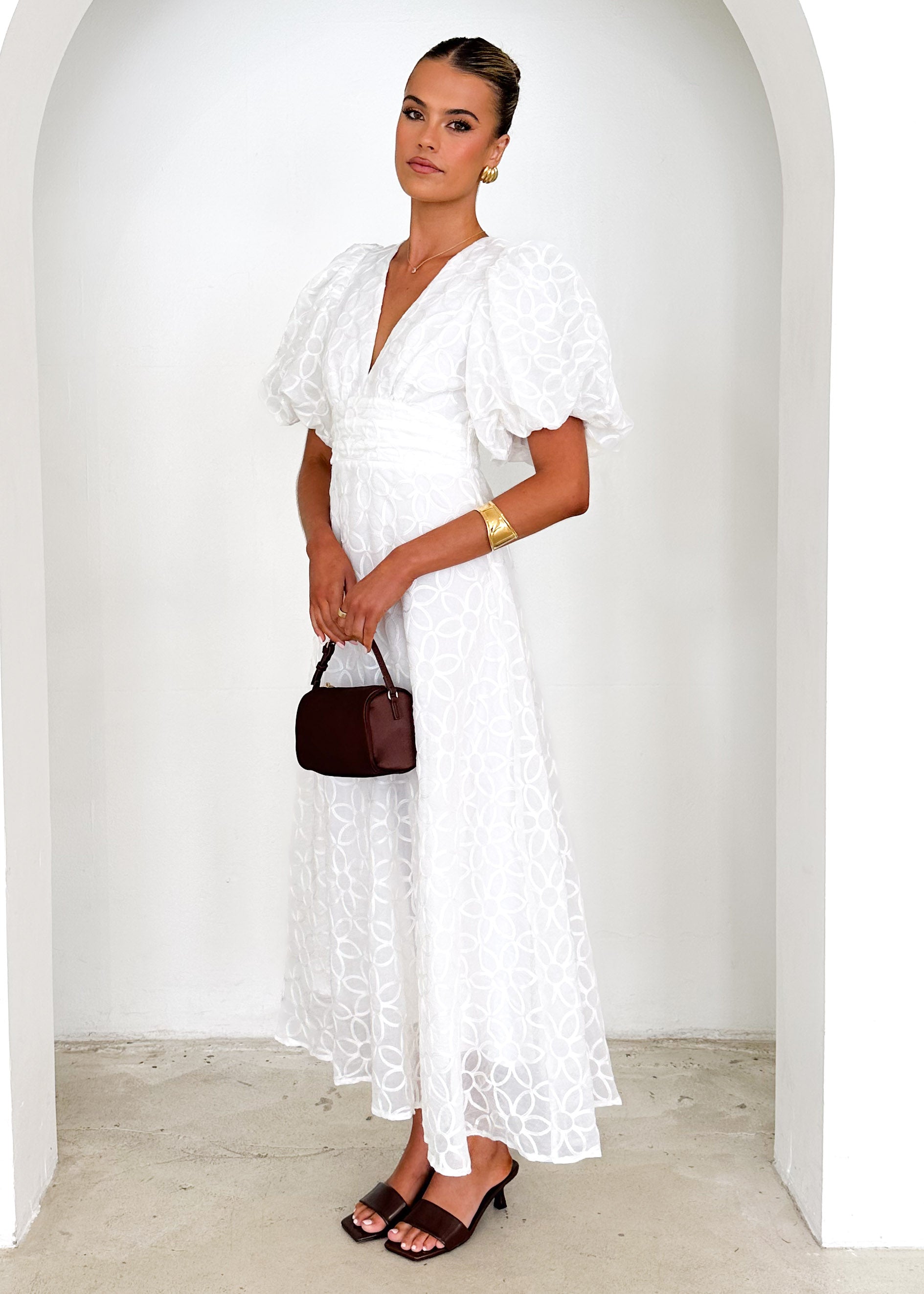 Pereira Maxi Dress - Off White