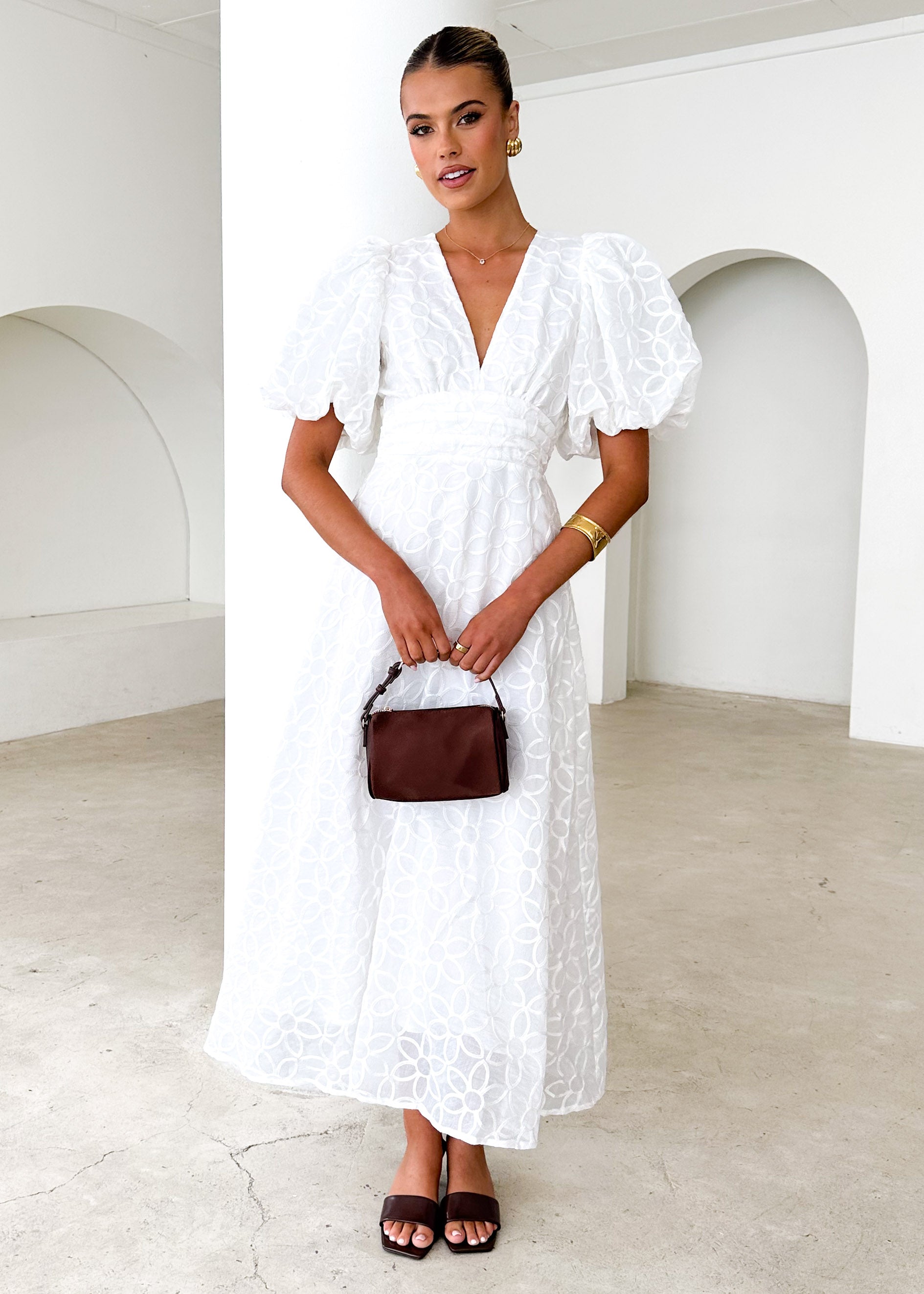 Pereira Maxi Dress - Off White