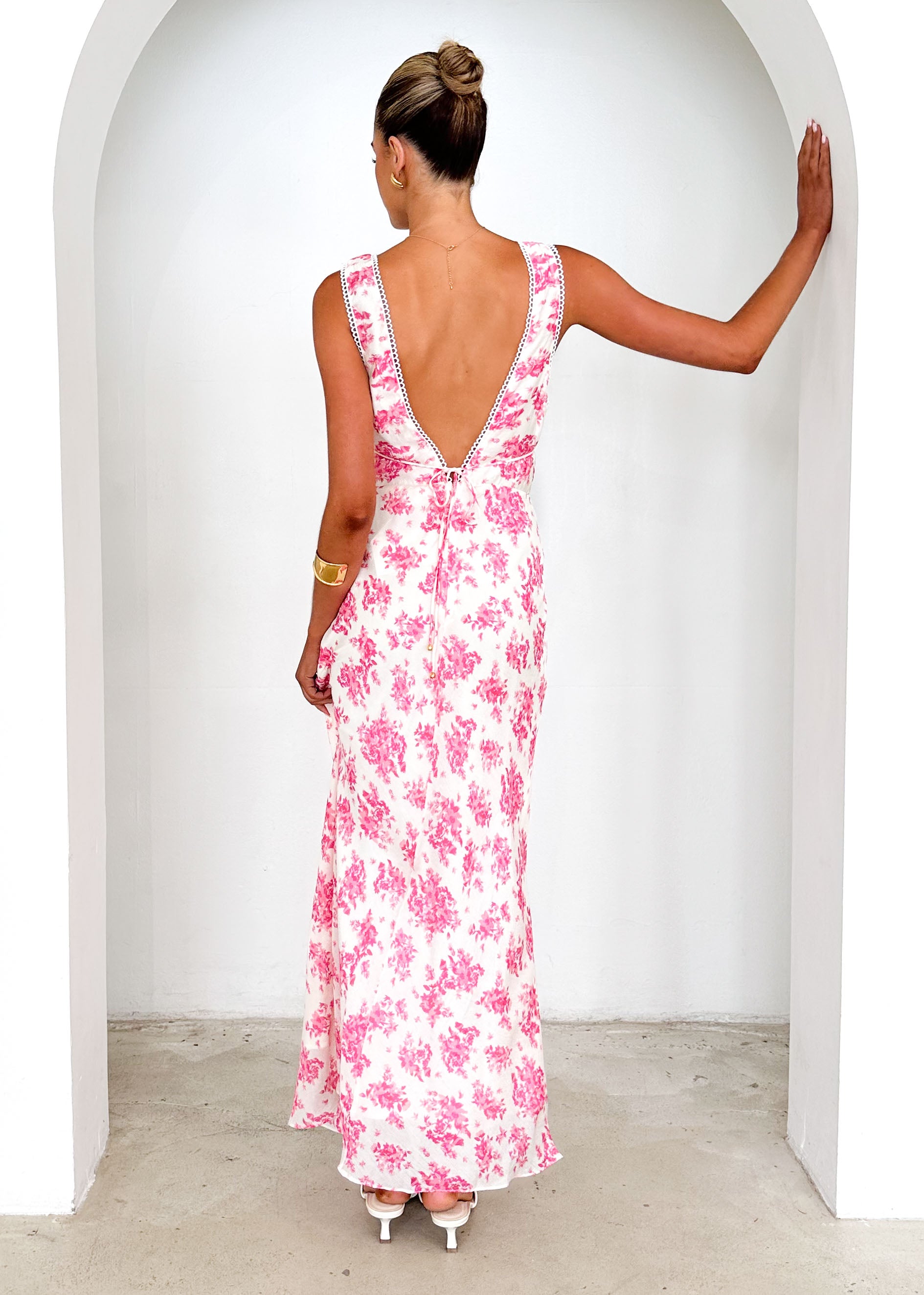 Fremont Maxi Dress - Pink Floral