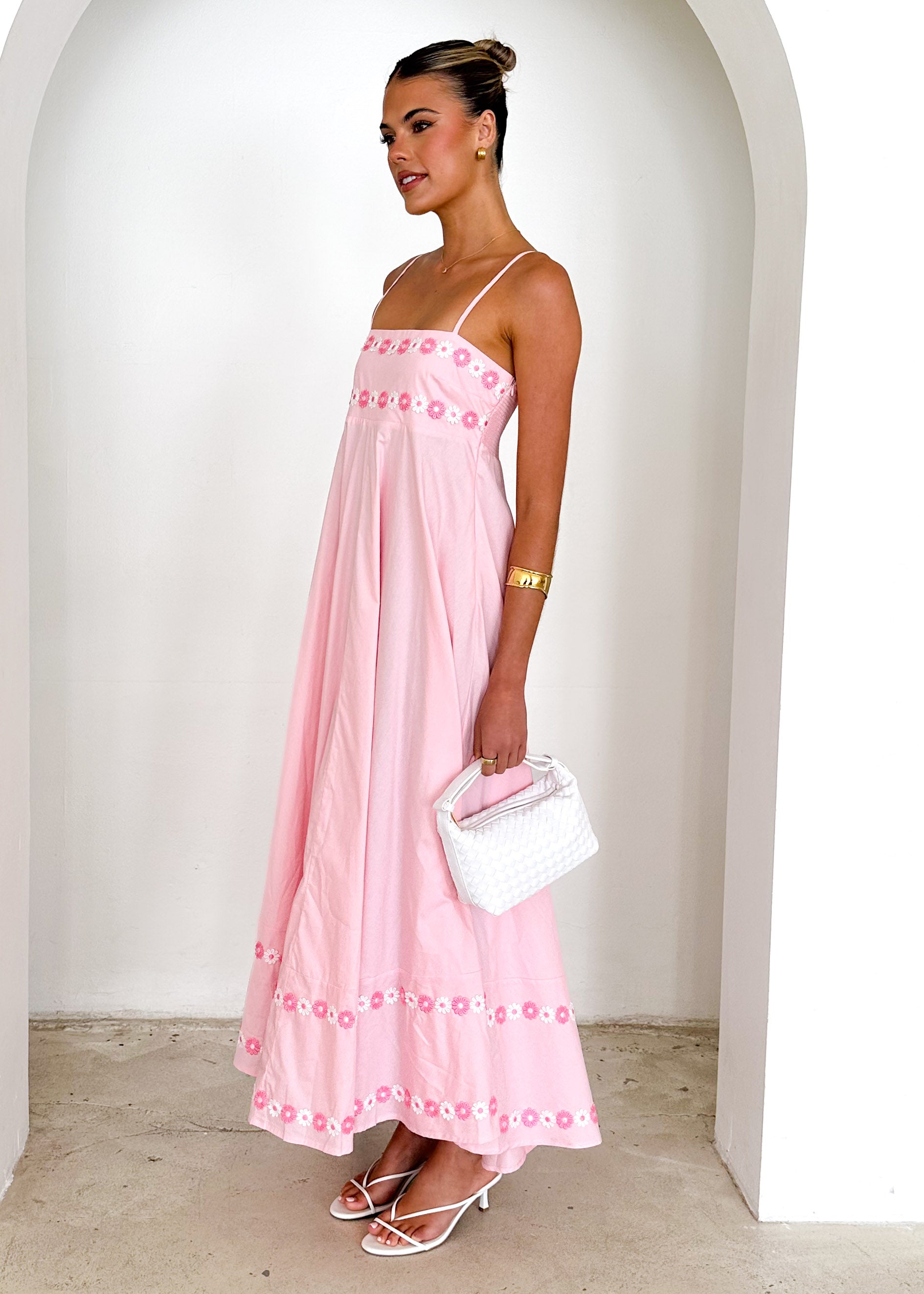 Hestia Maxi Dress - Blush