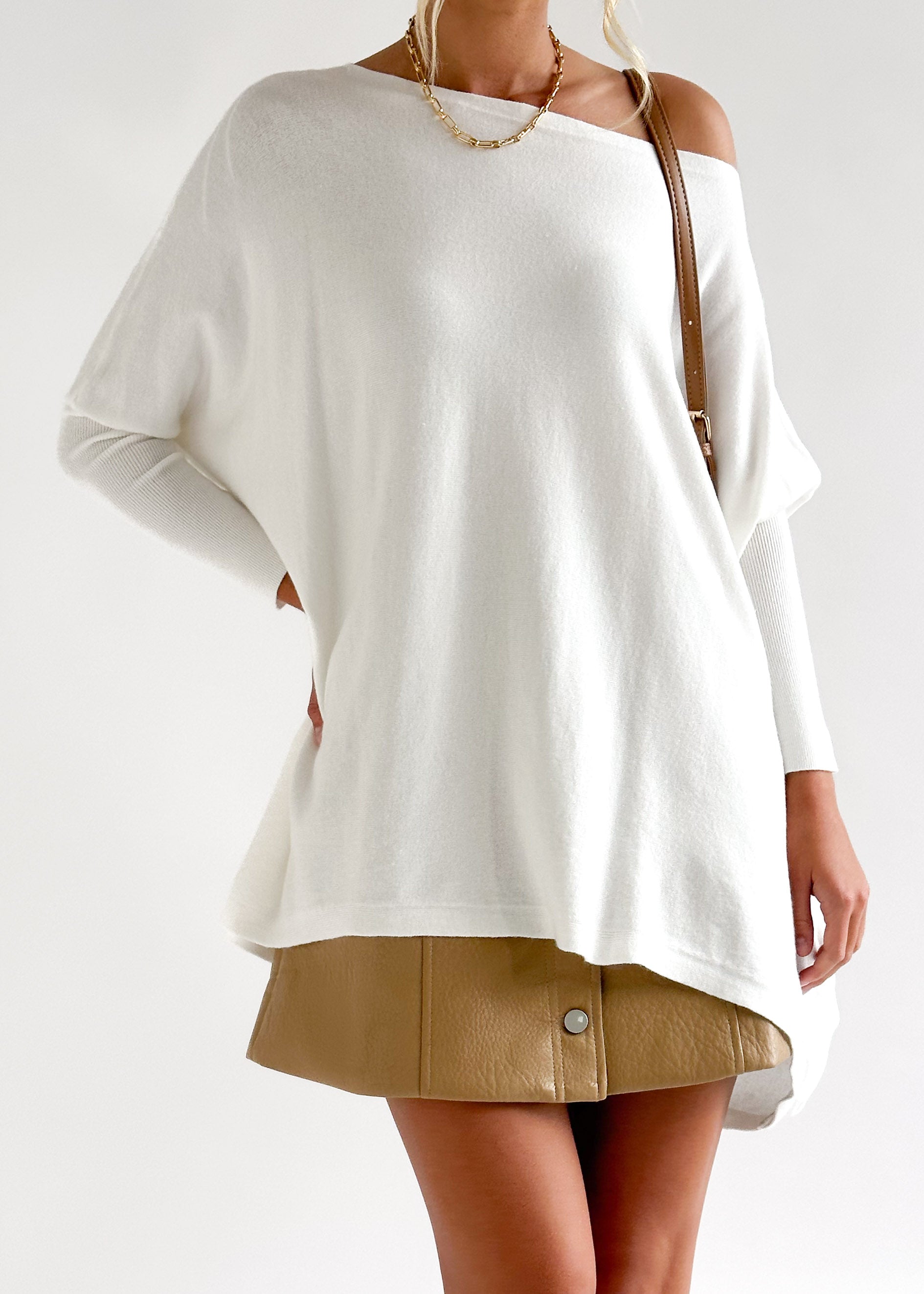 Ryden Knit Top - Off White