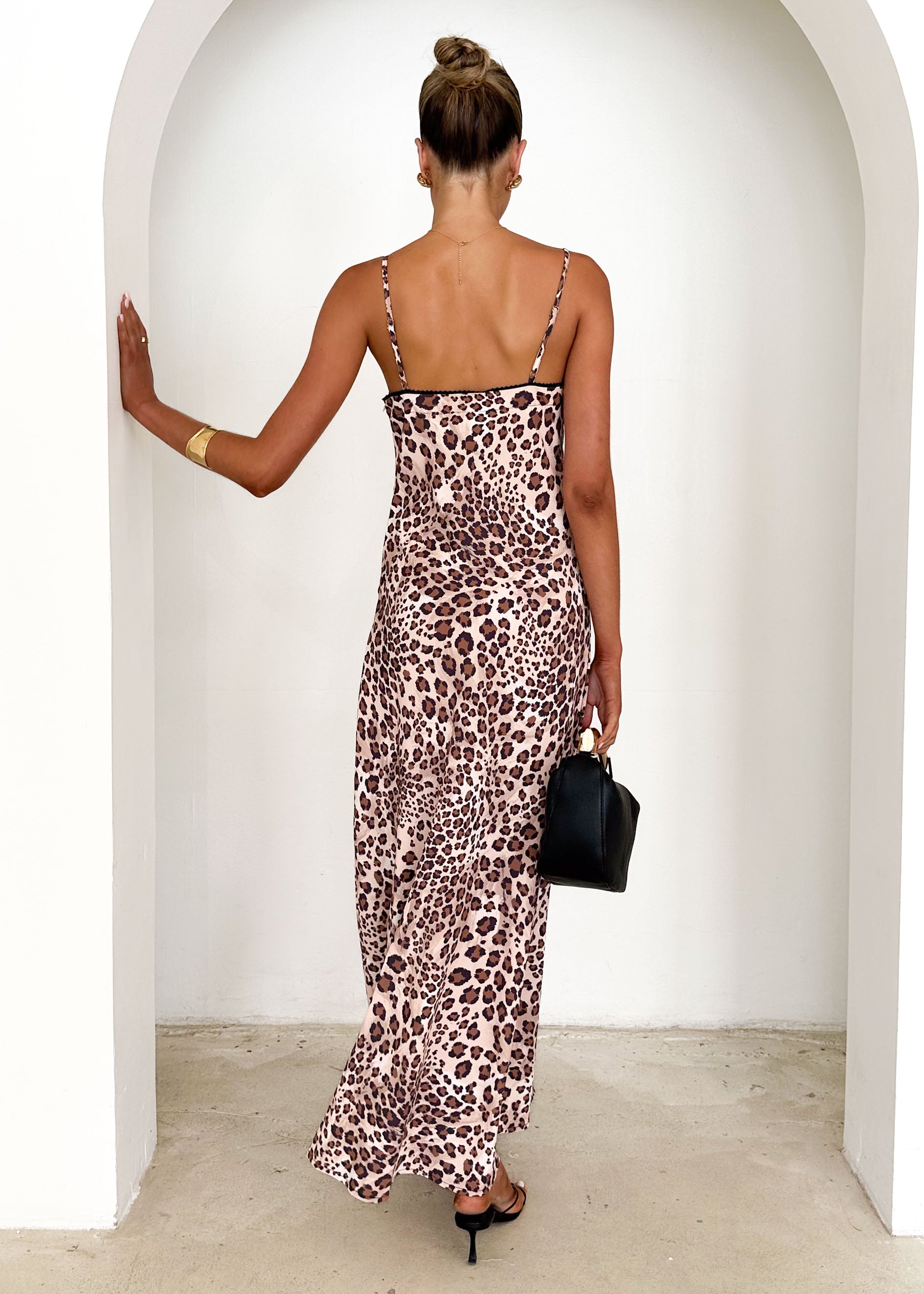 Malikah Maxi Dress - Leopard