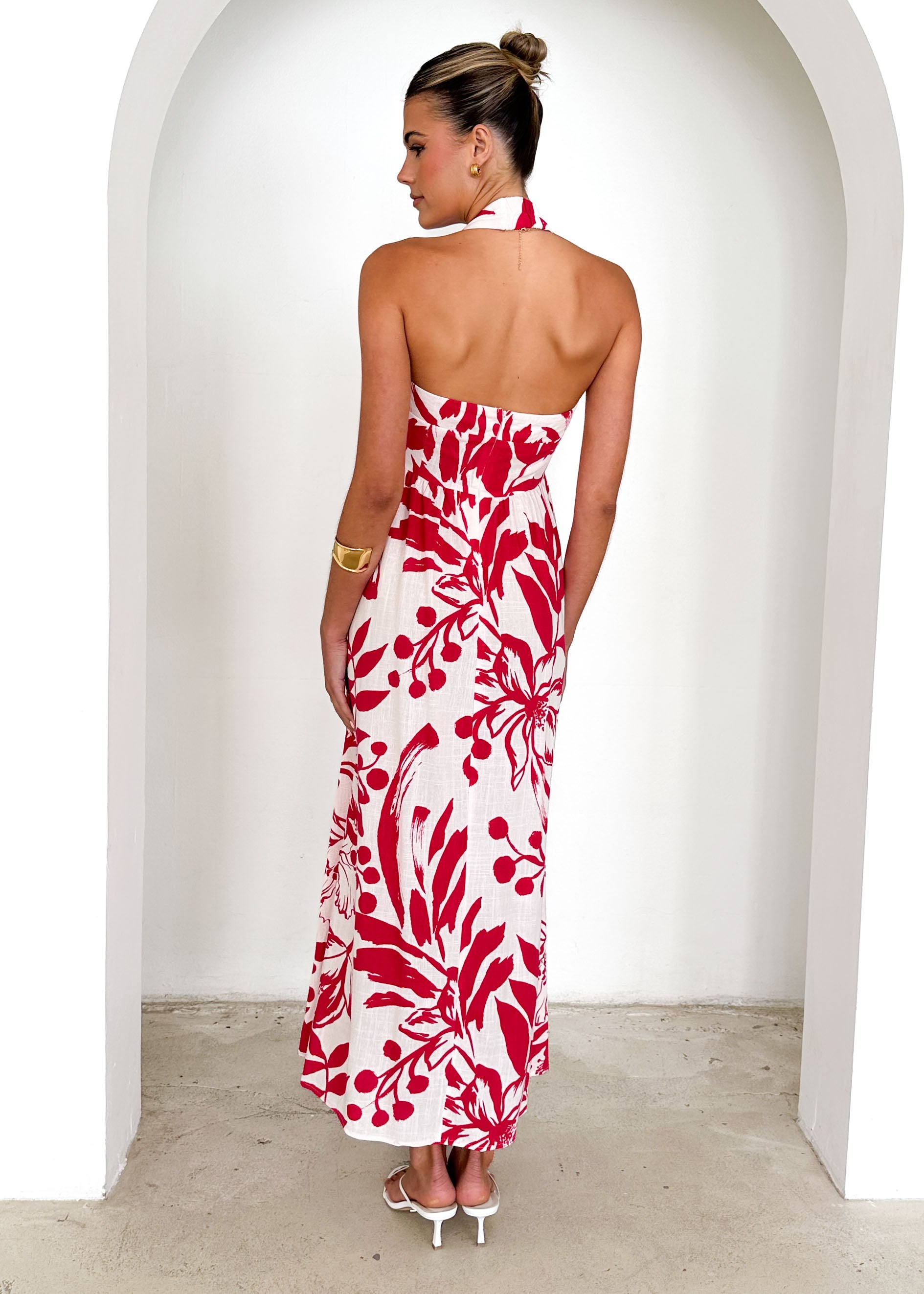 Mahiya Halter Maxi Dress - Rosalind