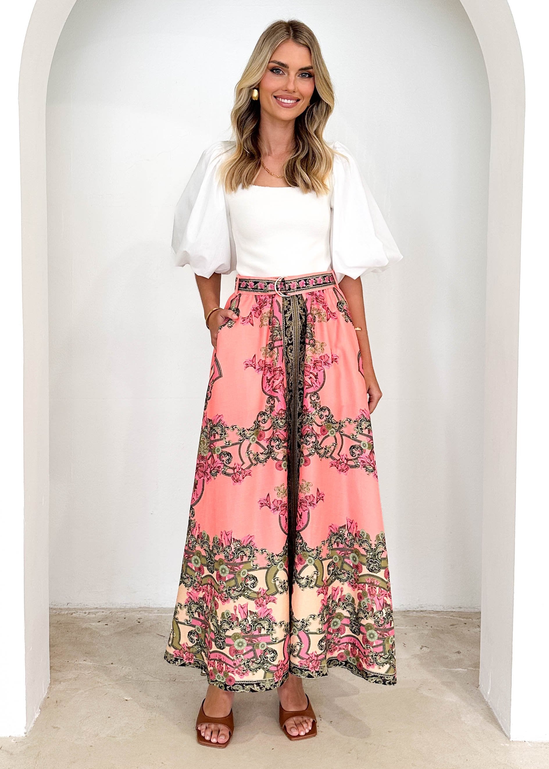 Lolana Maxi Skirt - Madison Garden