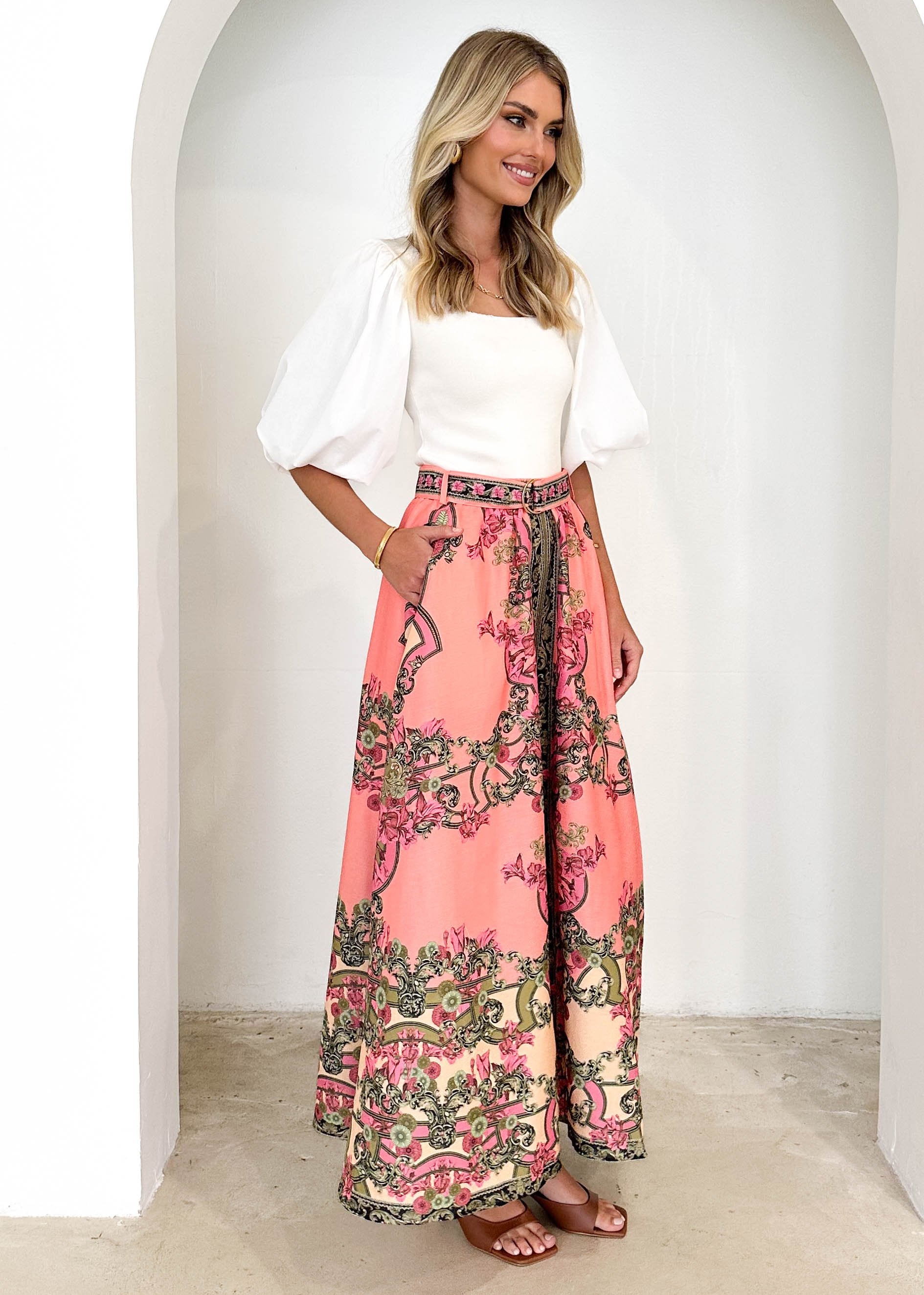 Lolana Maxi Skirt - Madison Garden