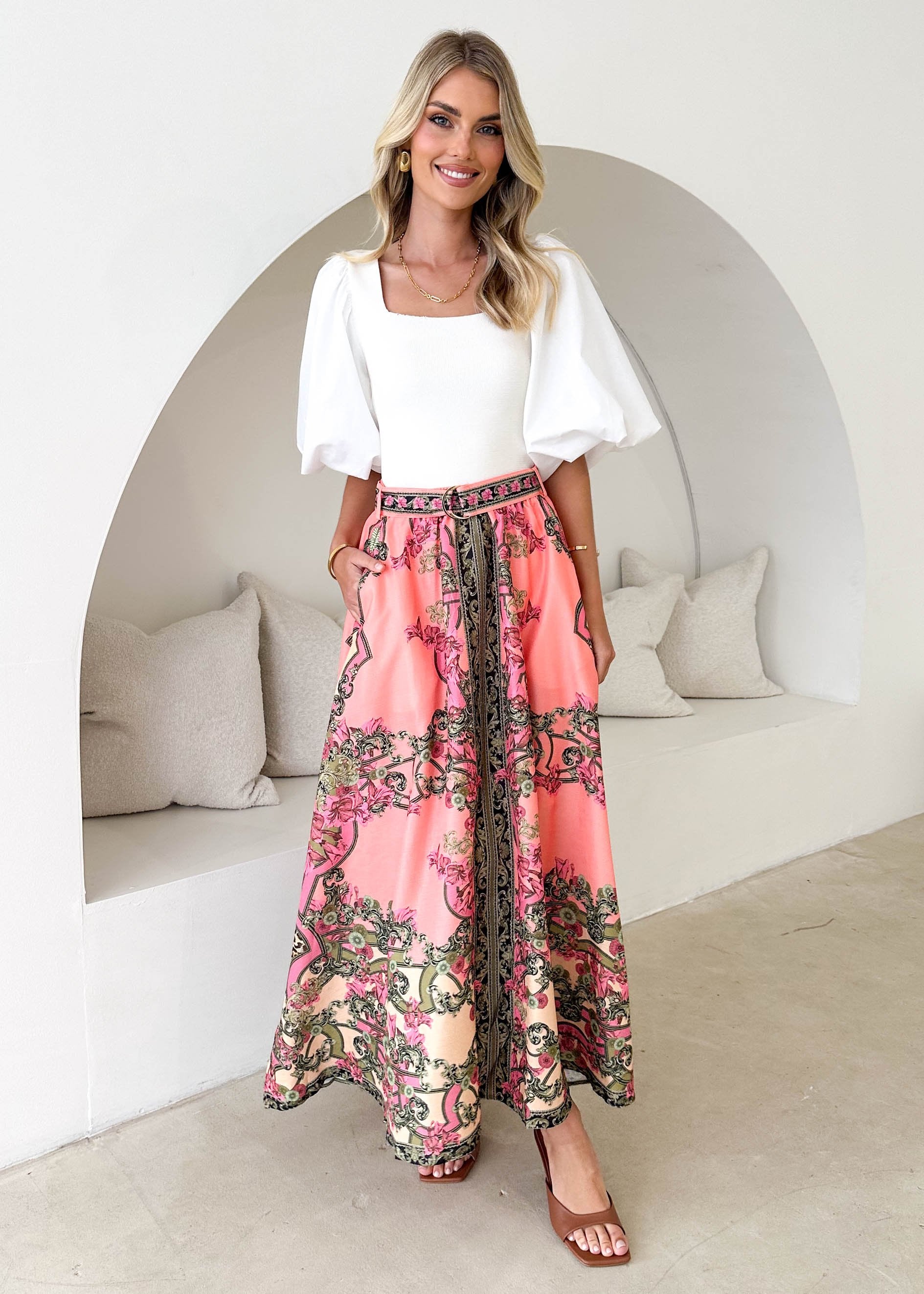 Lolana Maxi Skirt - Madison Garden