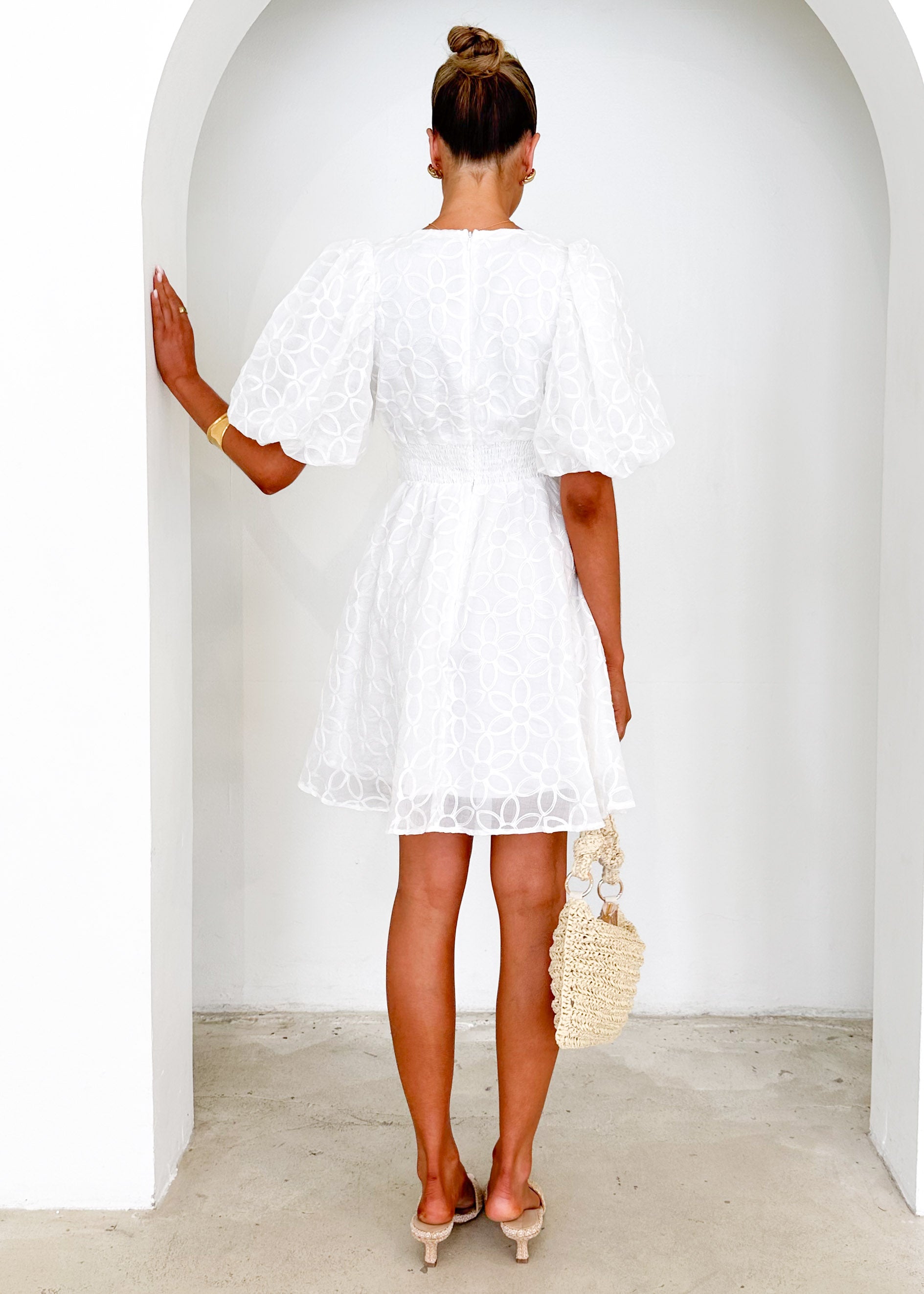 Katrionah Dress - Off White