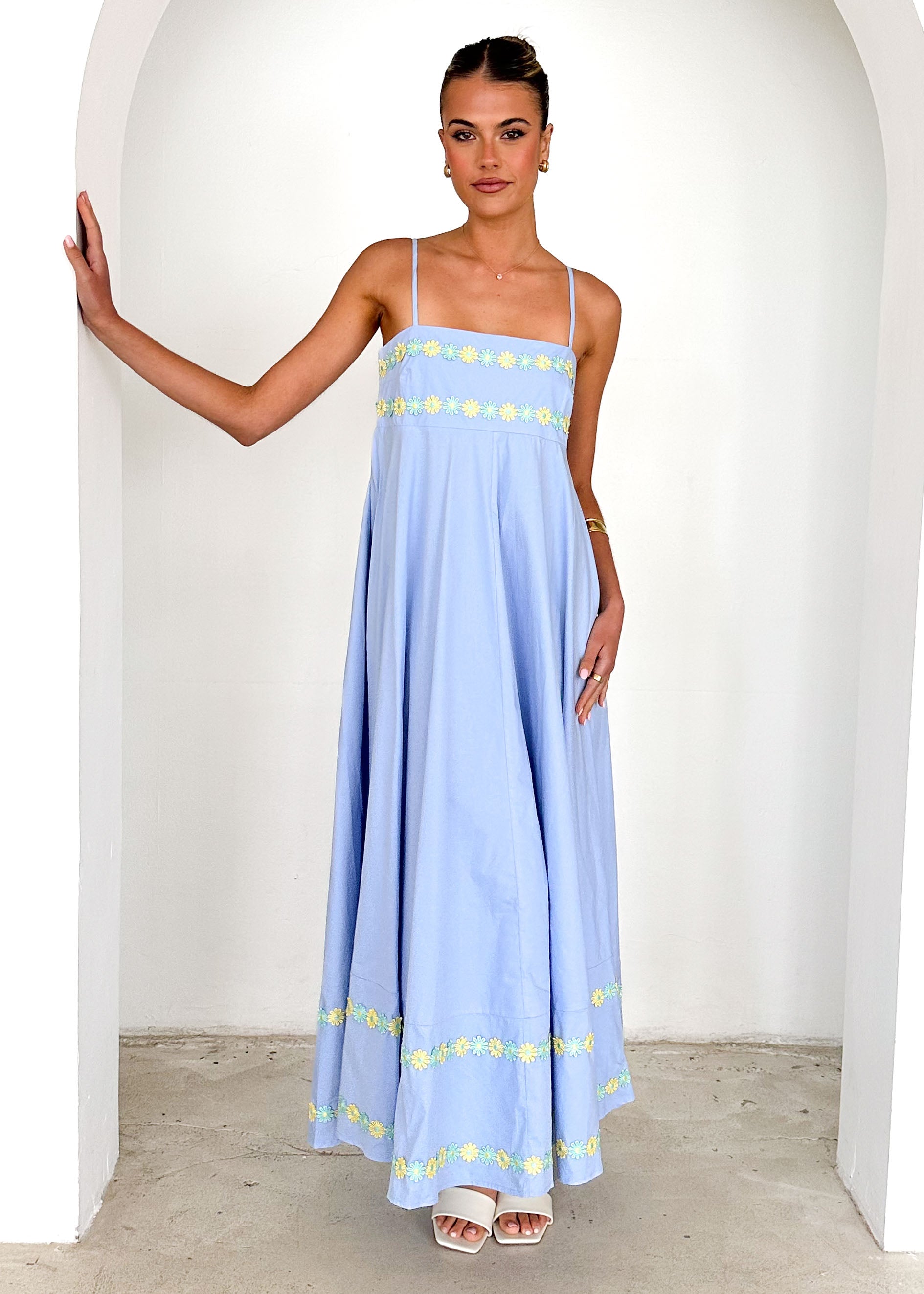 Hestia Maxi Dress - Powder Blue