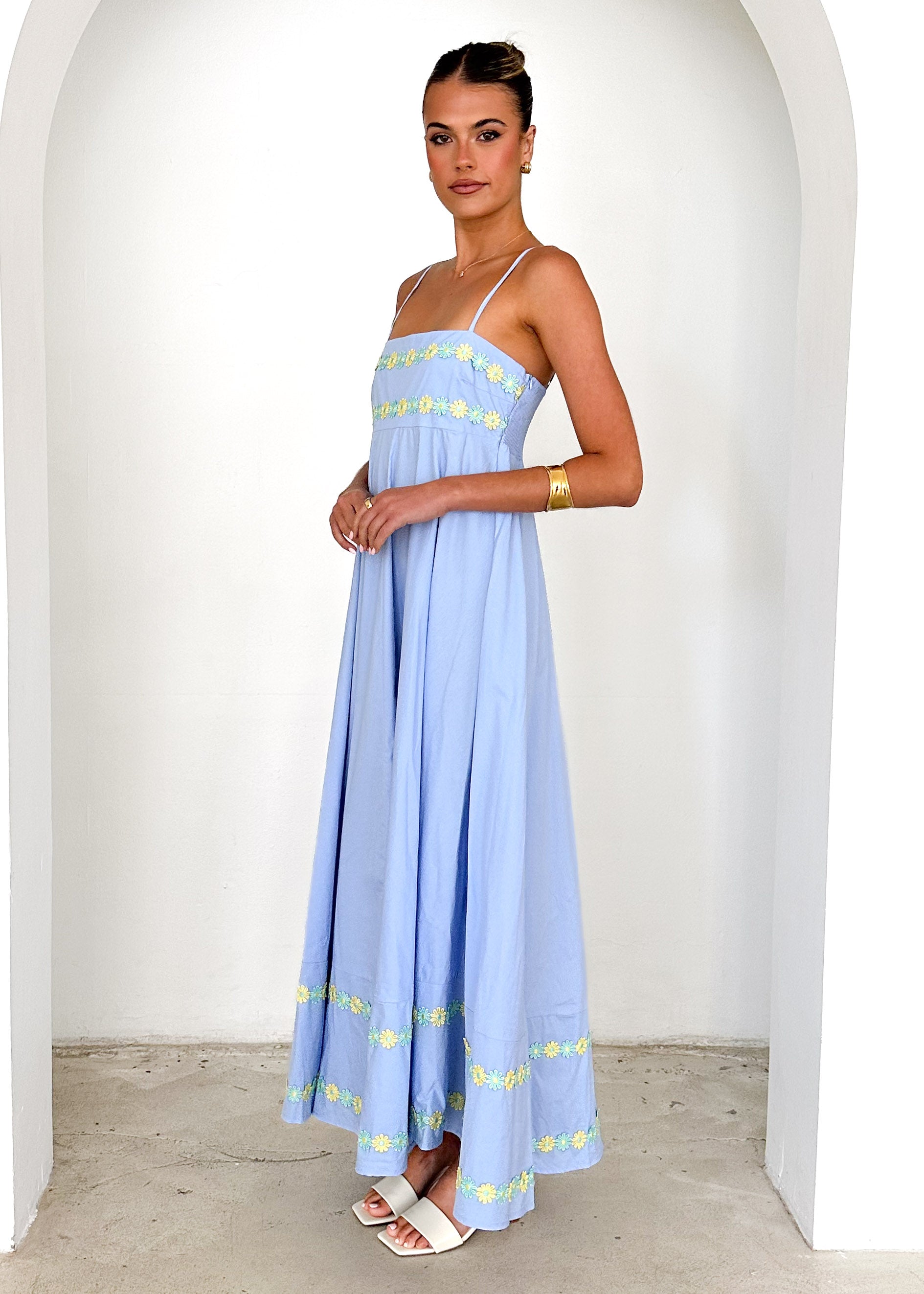 Hestia Maxi Dress - Powder Blue