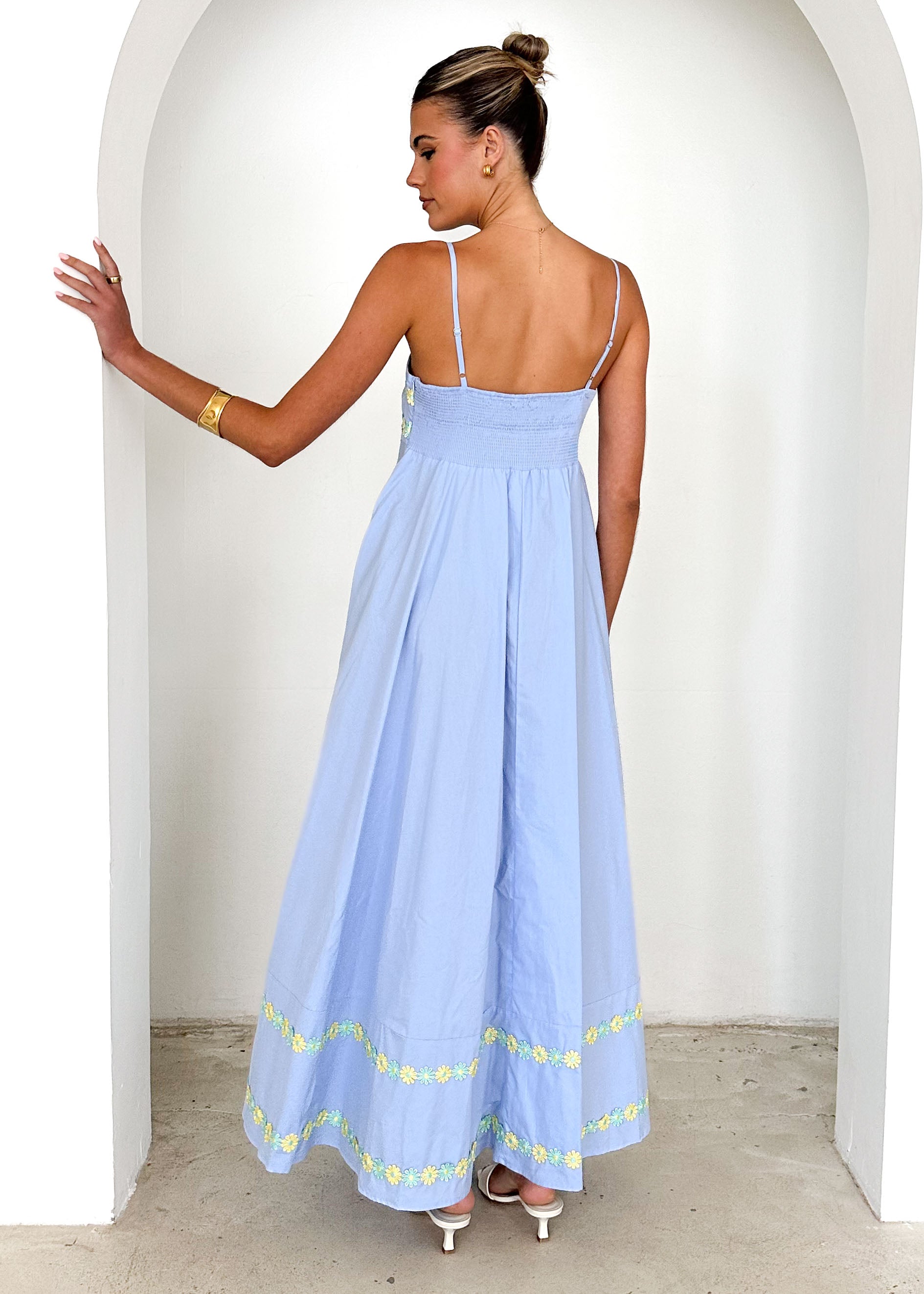 Hestia Maxi Dress - Powder Blue