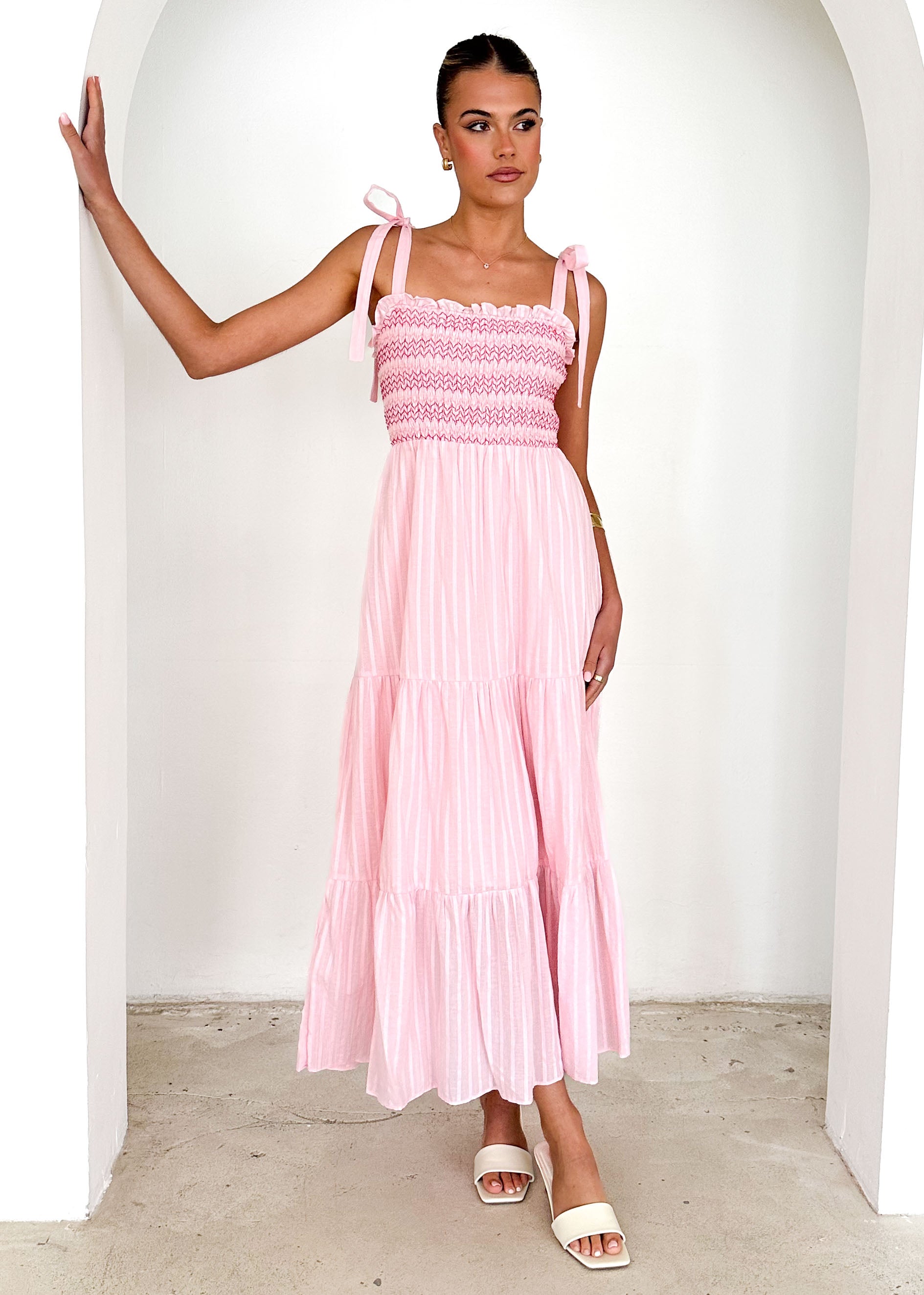 Ysolbel Maxi Dress - Blush