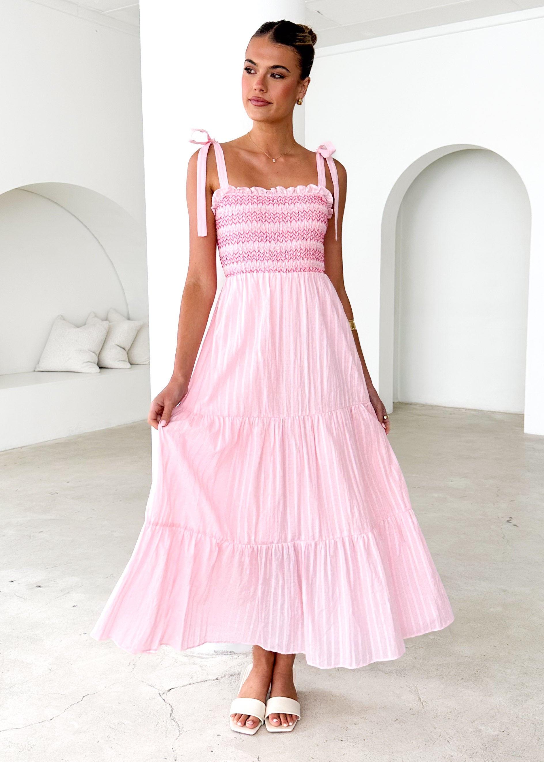 Ysolbel Maxi Dress - Blush