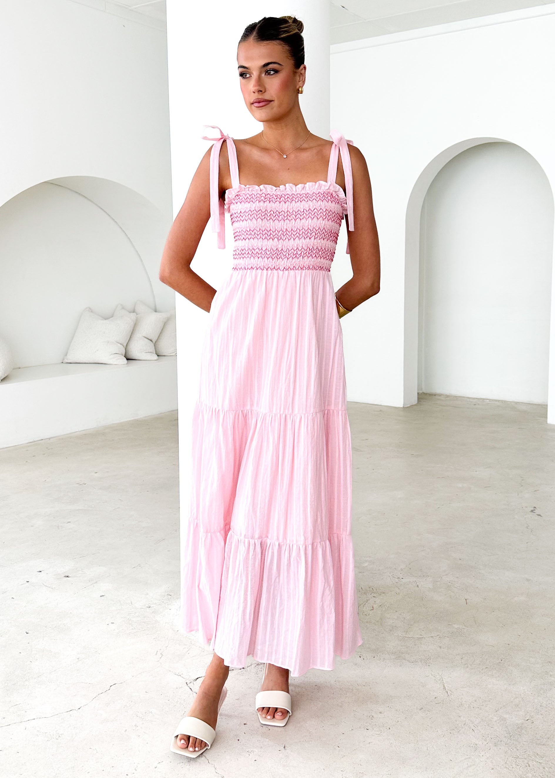 Ysolbel Maxi Dress - Blush