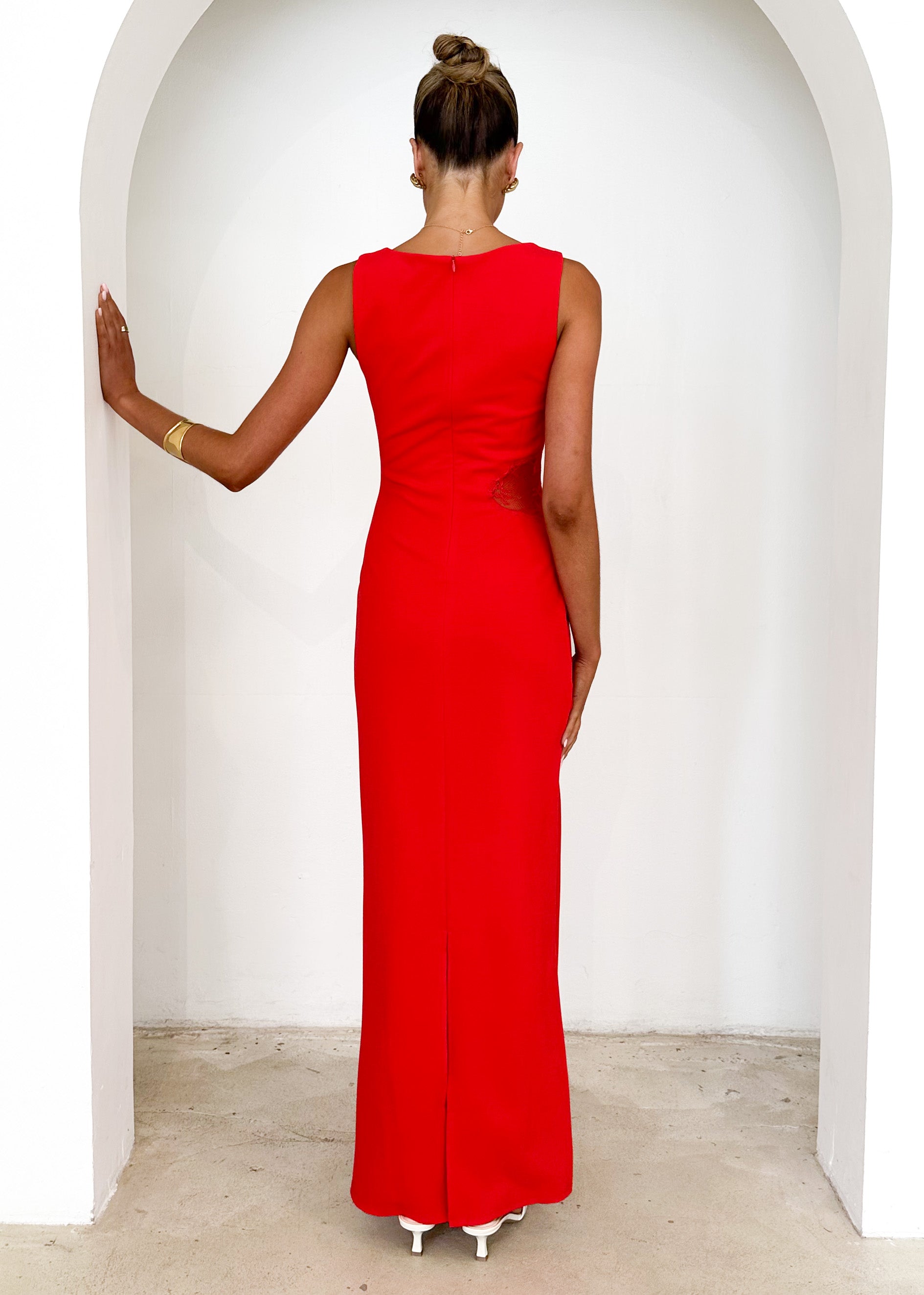 Lenon Maxi Dress - Red