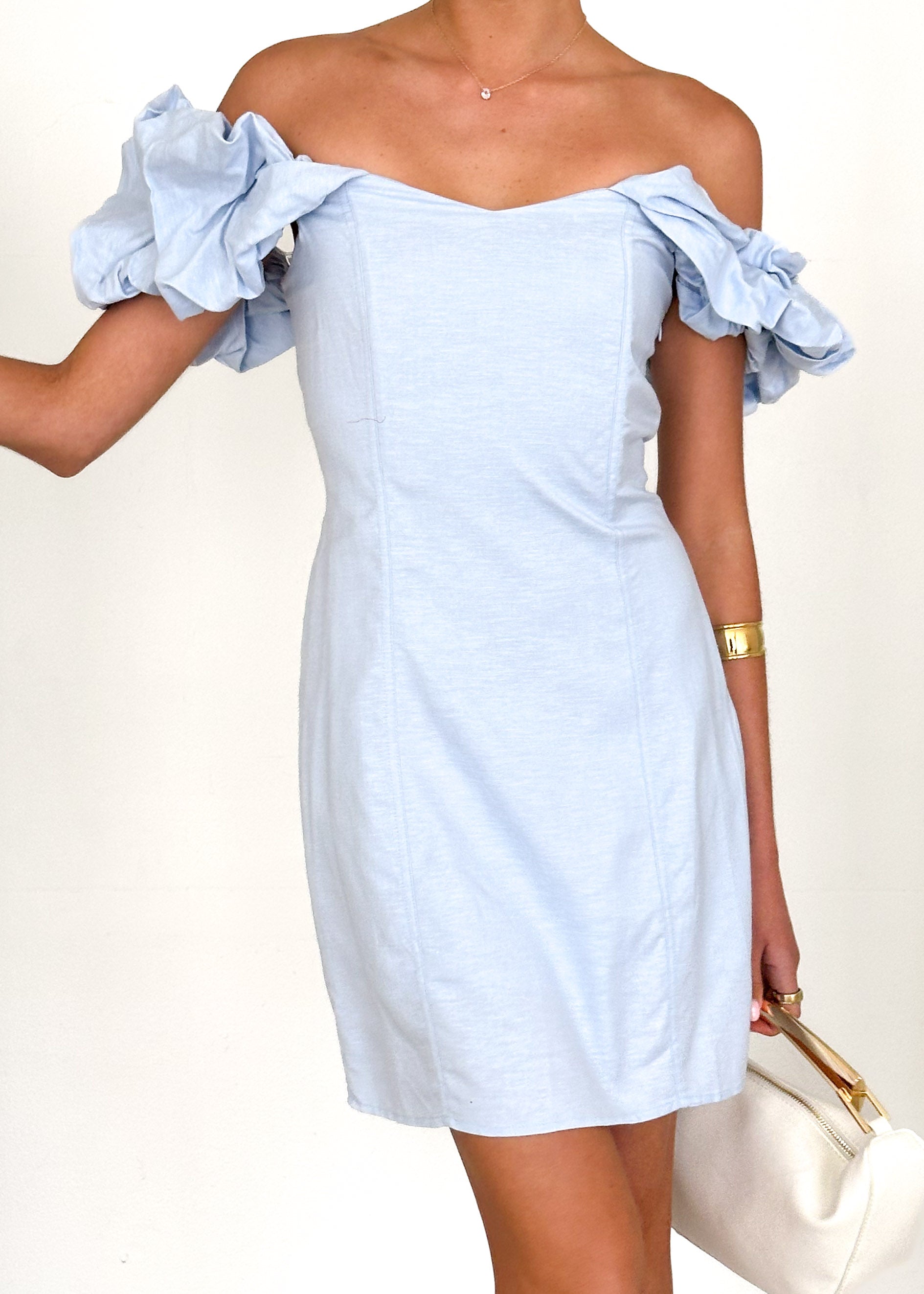 Ophelia Dress - Powder Blue