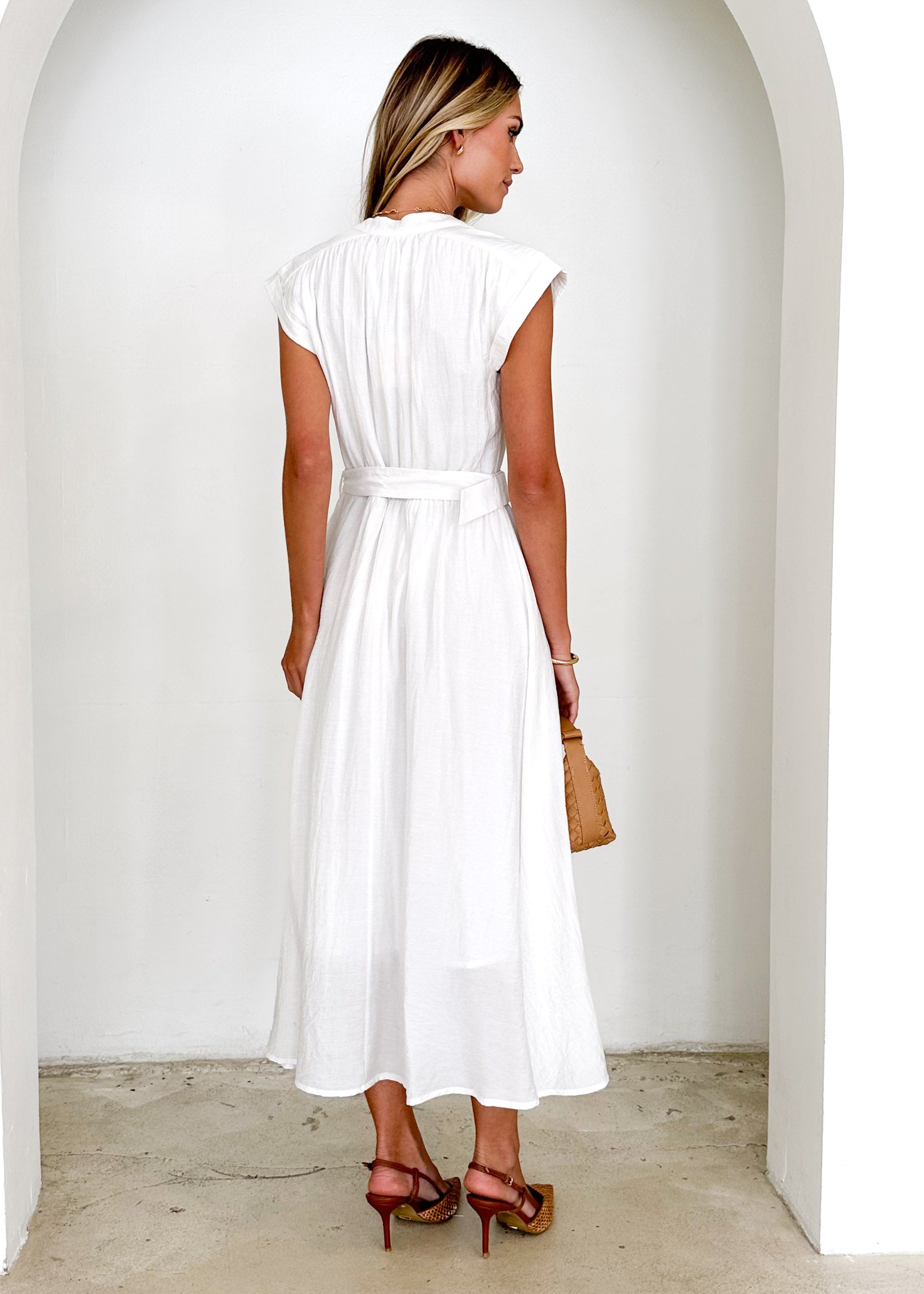 Rivington Maxi Dress - Off White