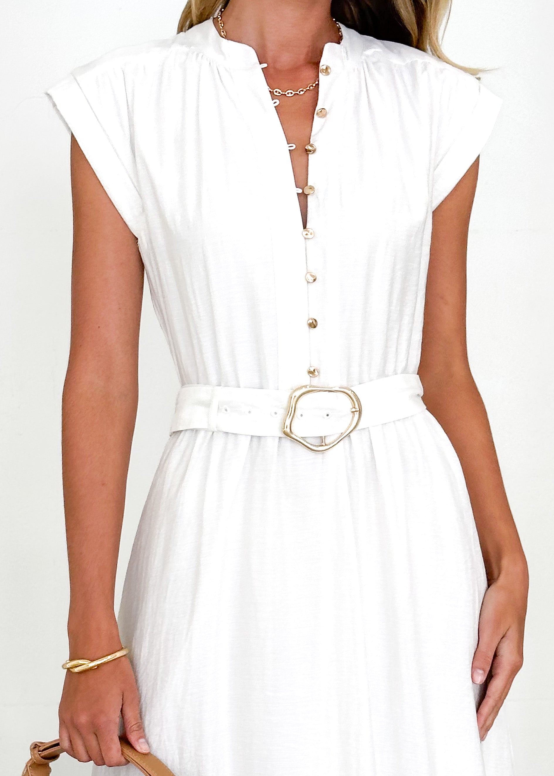 Rivington Maxi Dress - Off White