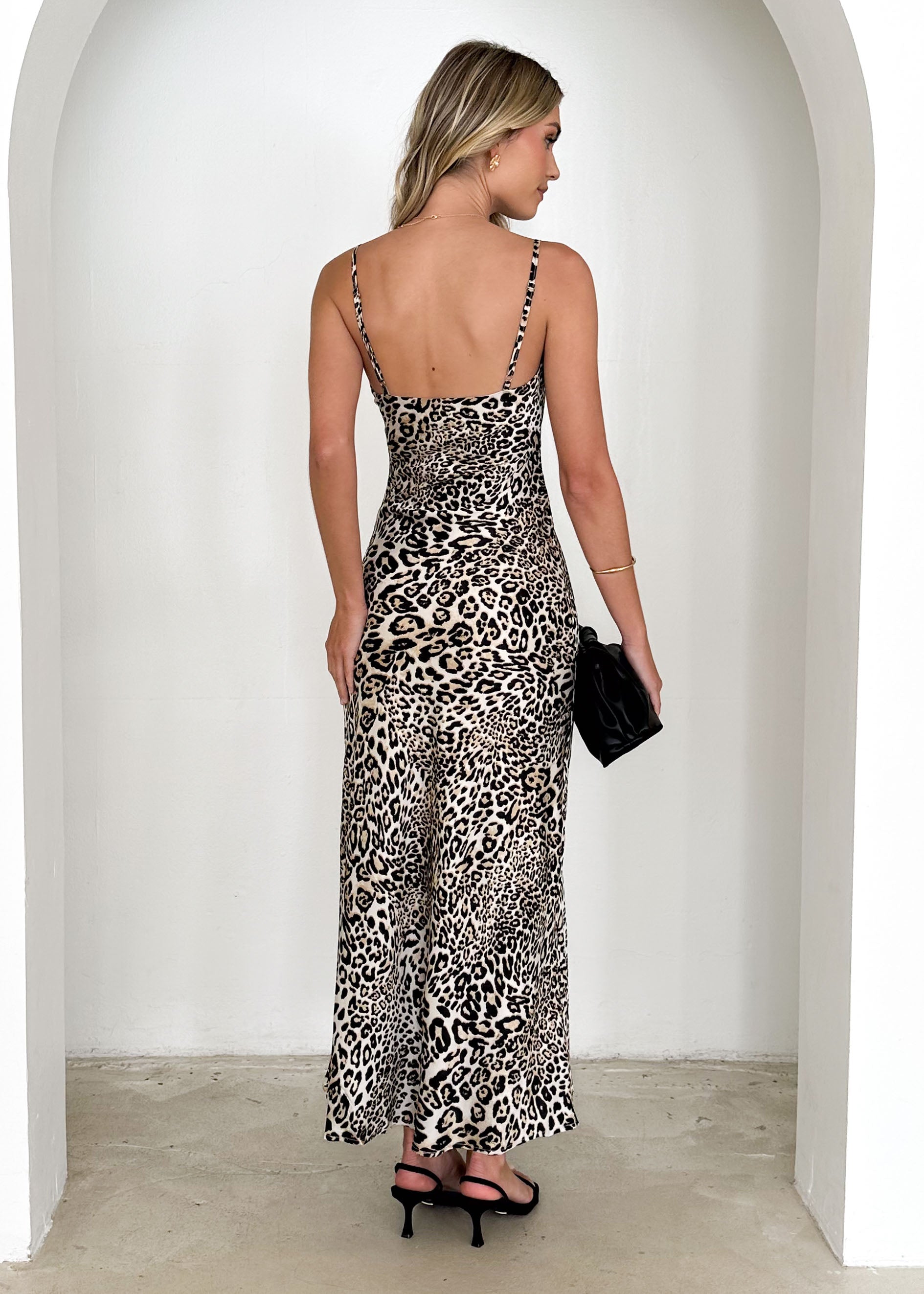 Jaguar Maxi Dress - Leopard