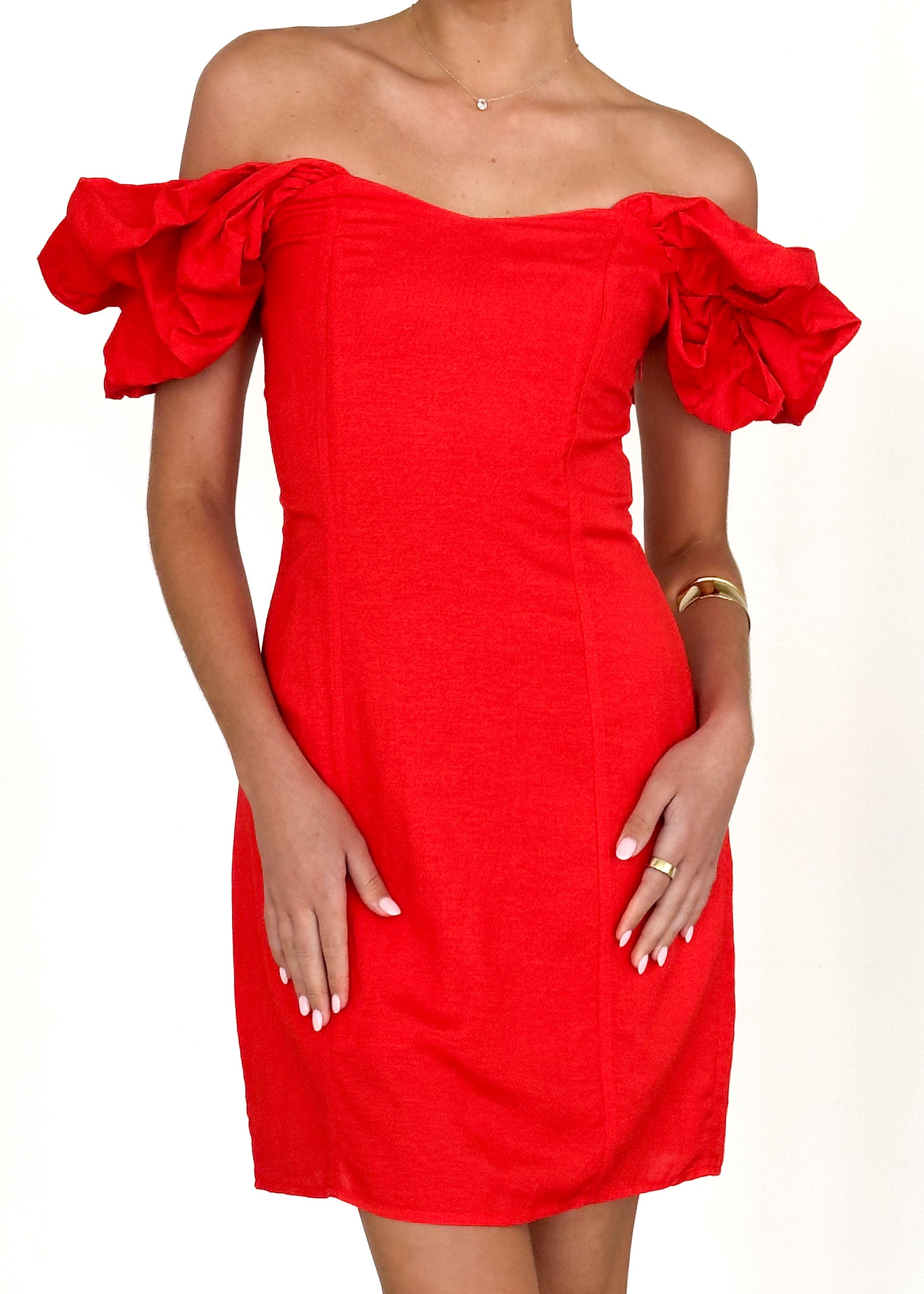 Ophelia Dress - Red