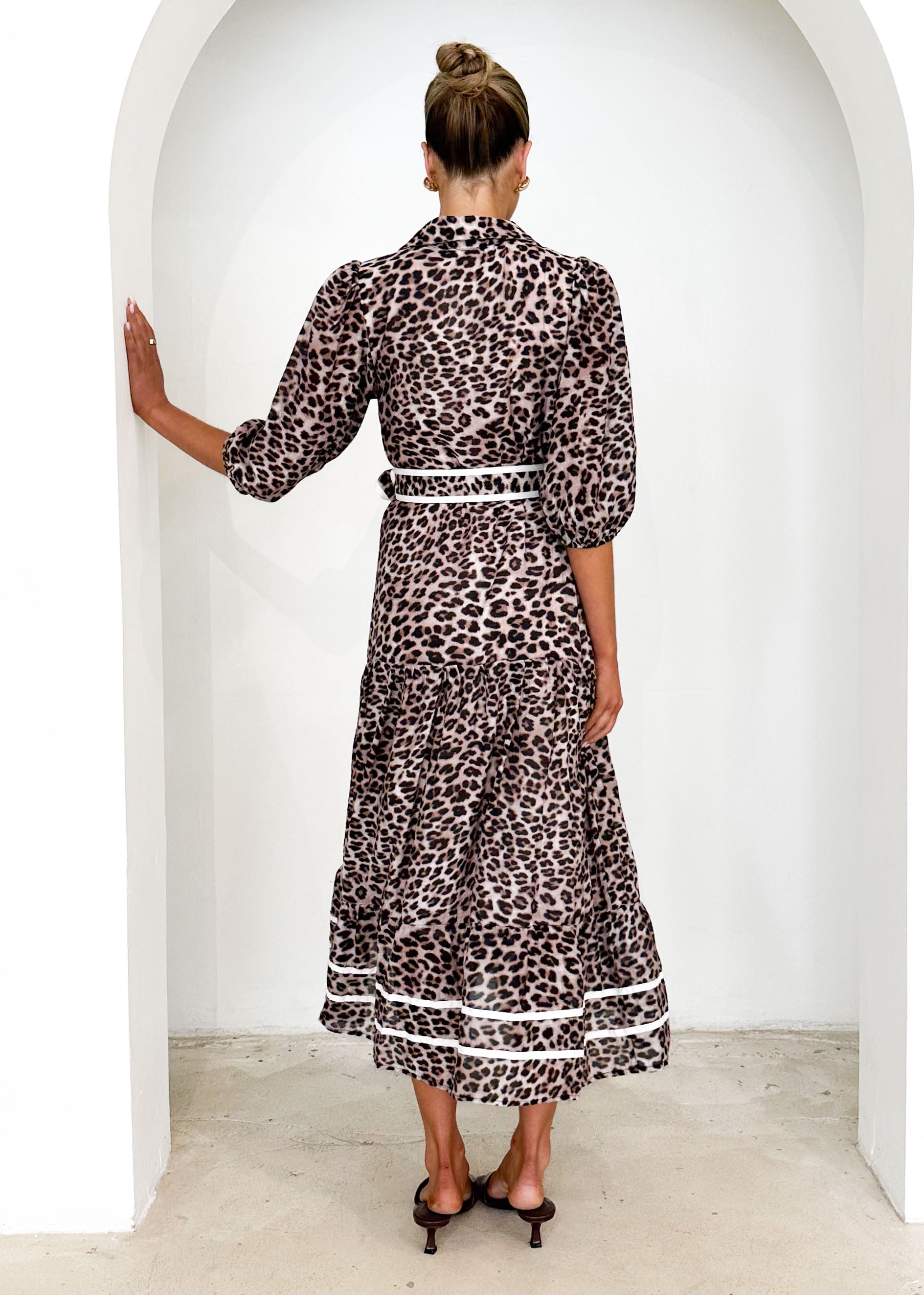 Tantal Maxi Dress - Leopard