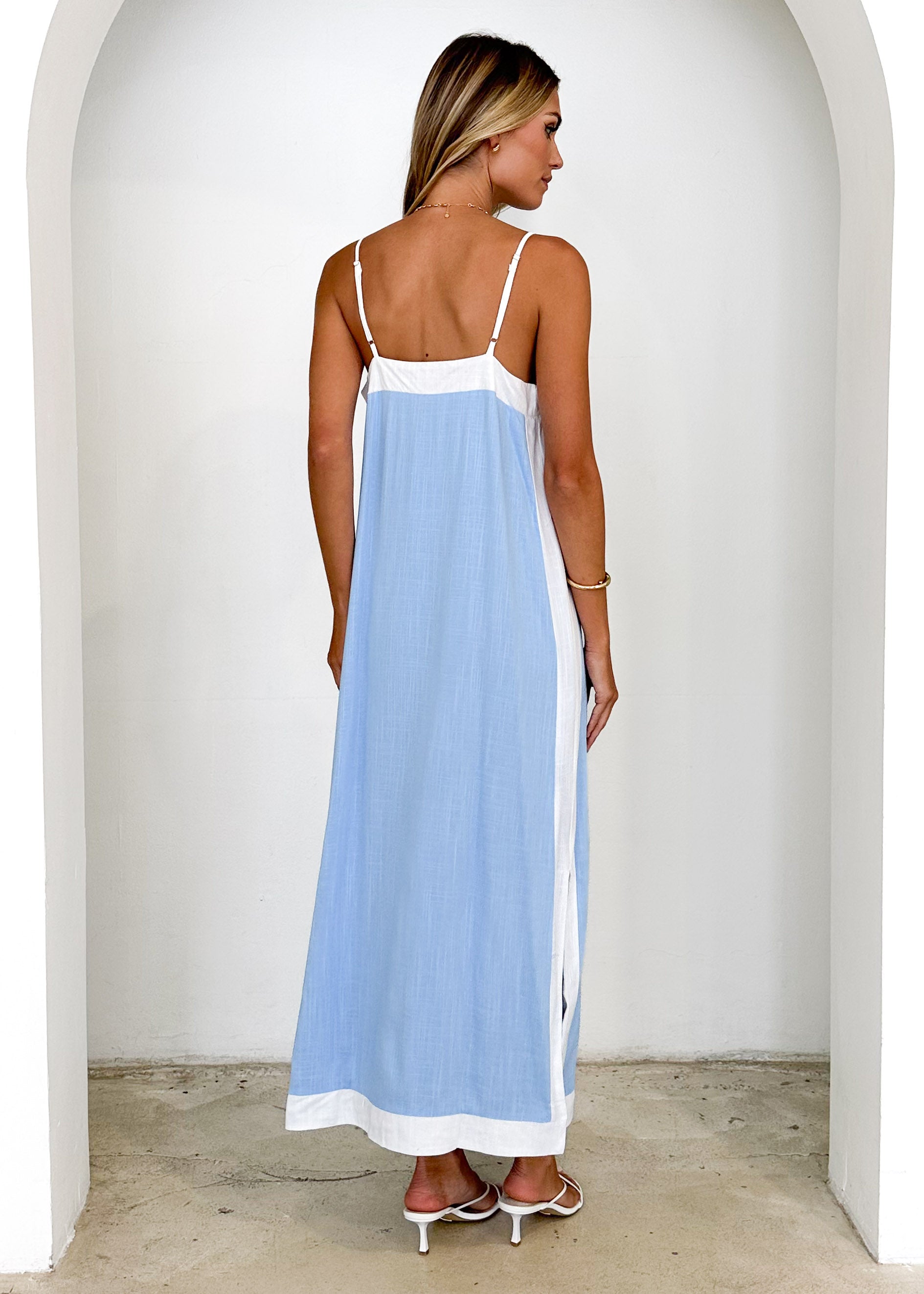 Zander Maxi Dress - Blue