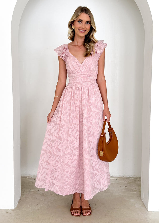 Aries Maxi Dress - Blush