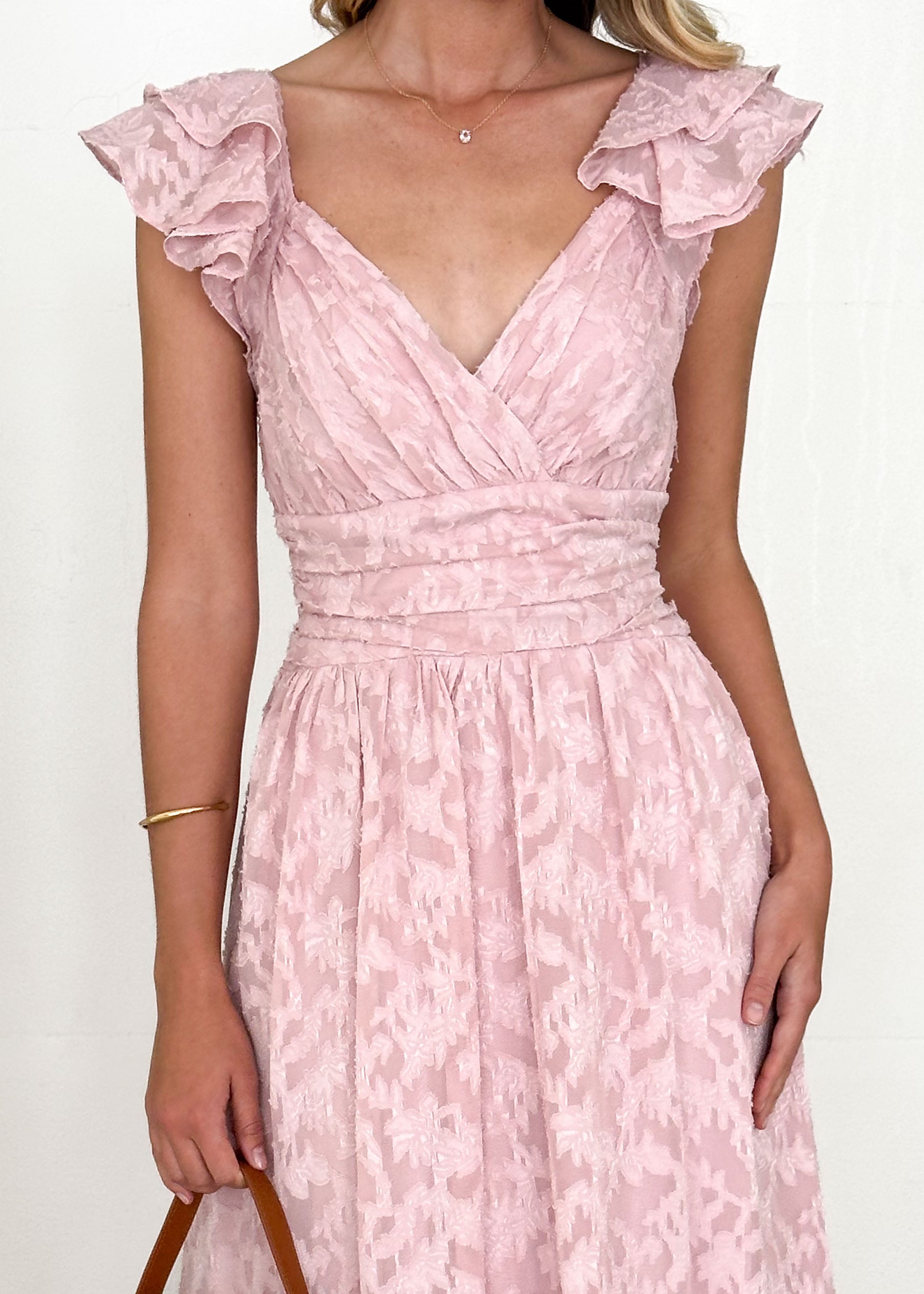 Aries Maxi Dress - Blush