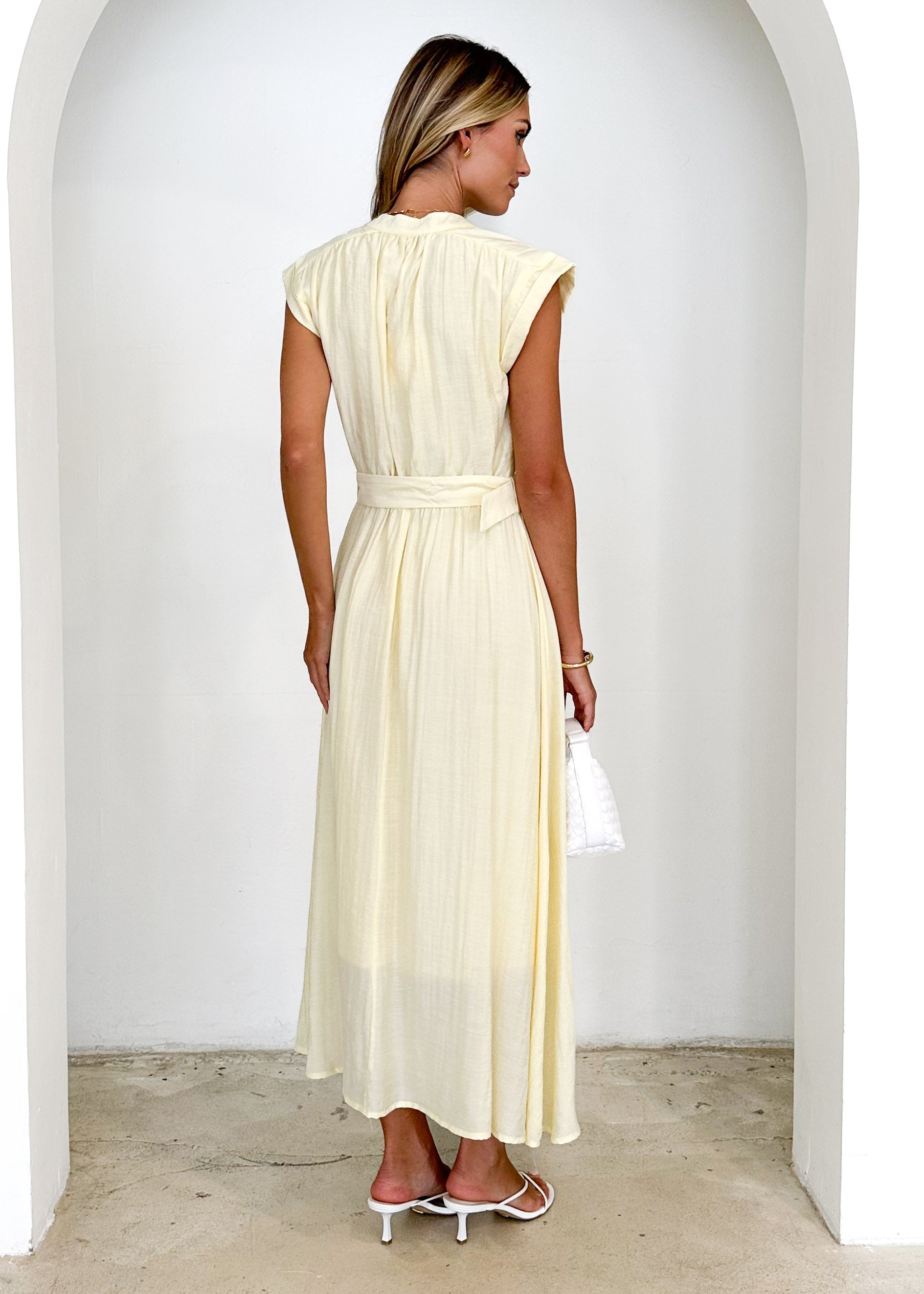 Rivington Maxi Dress - Lemon