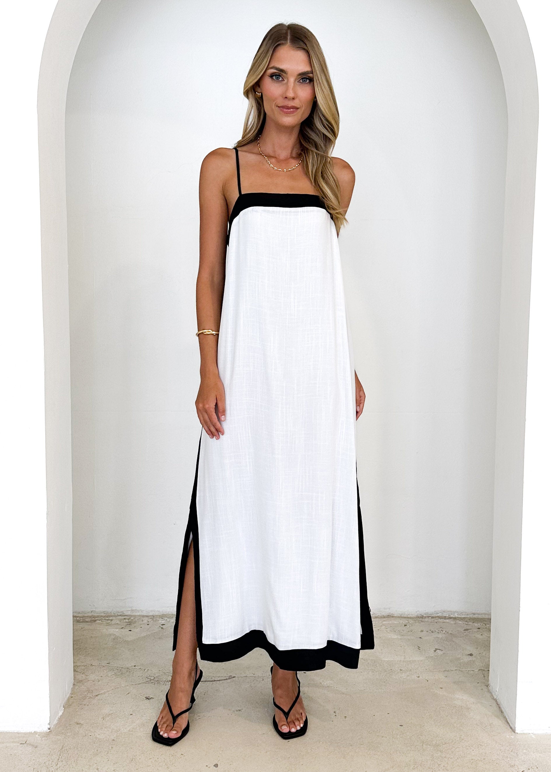 Zander Maxi Dress - Off White