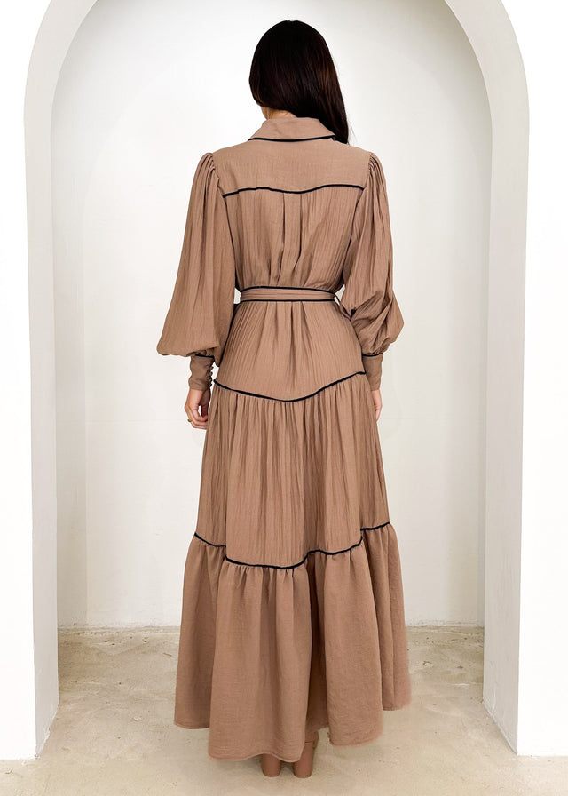 Kairal Maxi Dress - Mocha