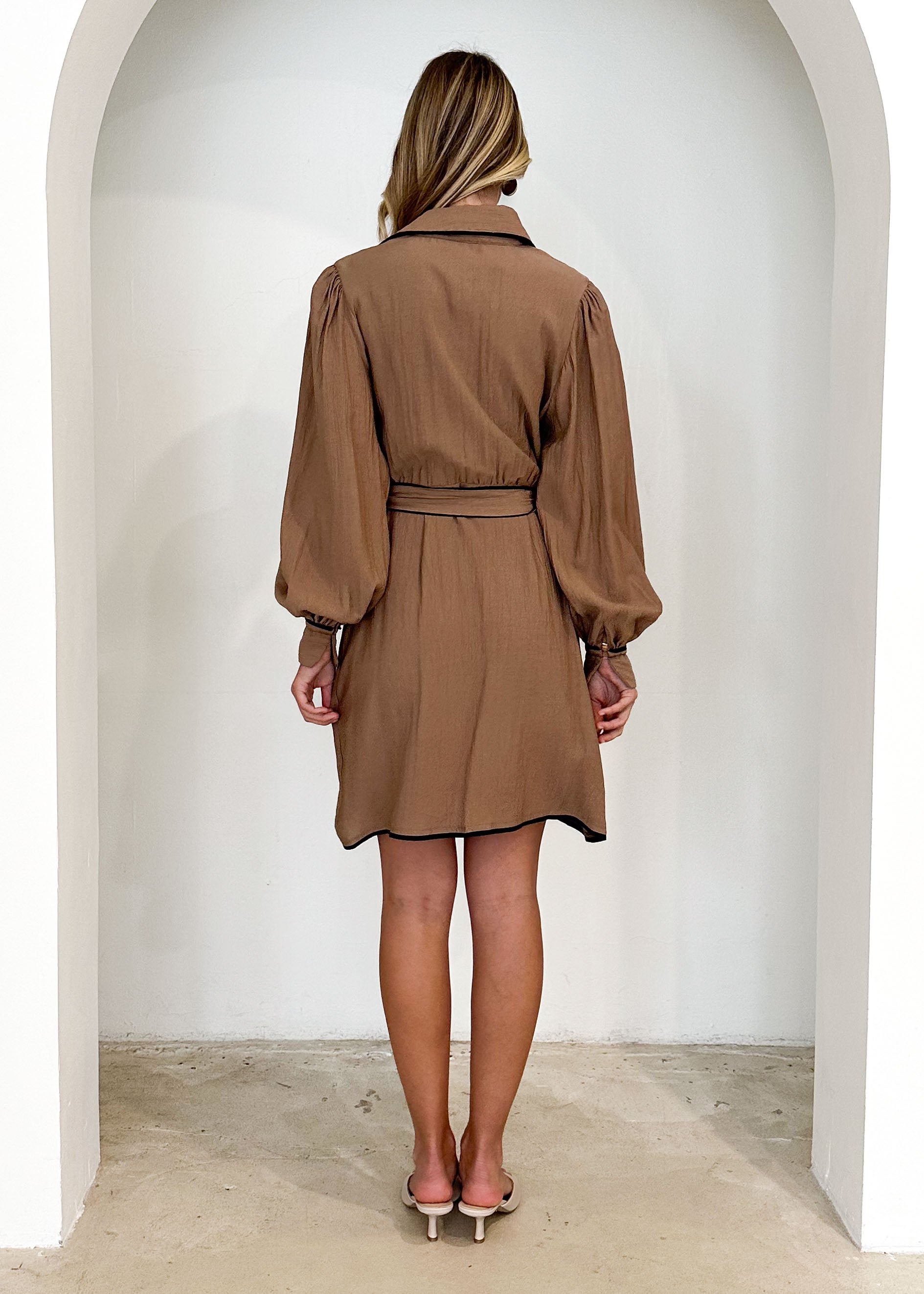 Adrienne Dress - Mocha