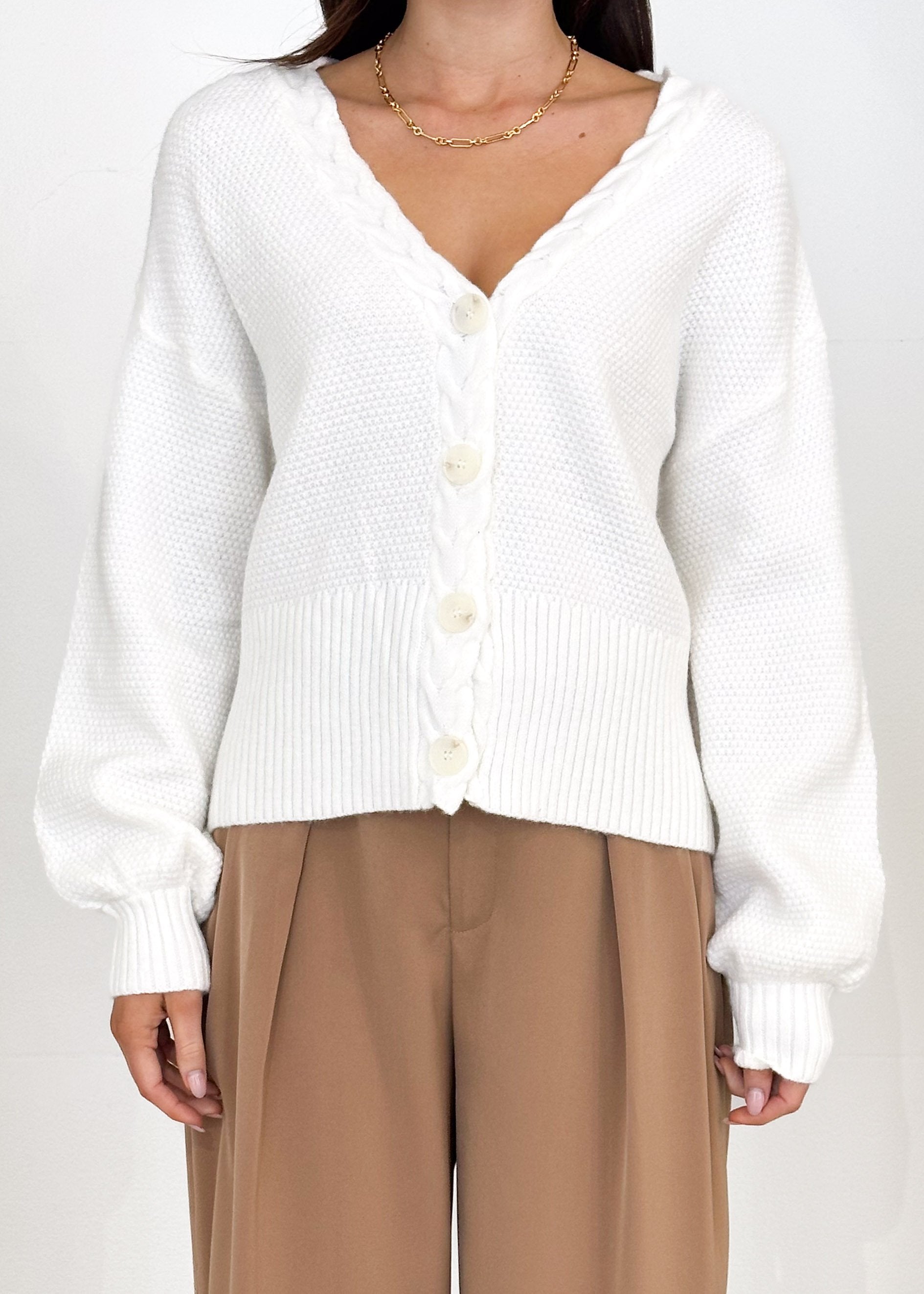 Gijore Cardigan - Off White