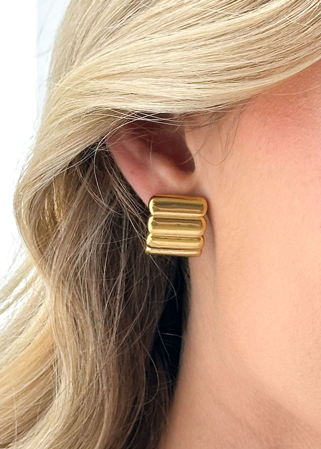 Yoko Earrings - Gold