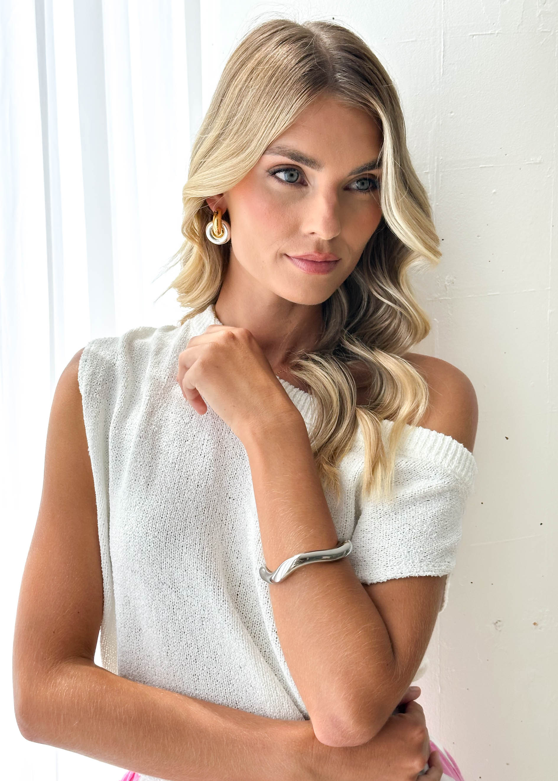 Bex Bangle - Silver