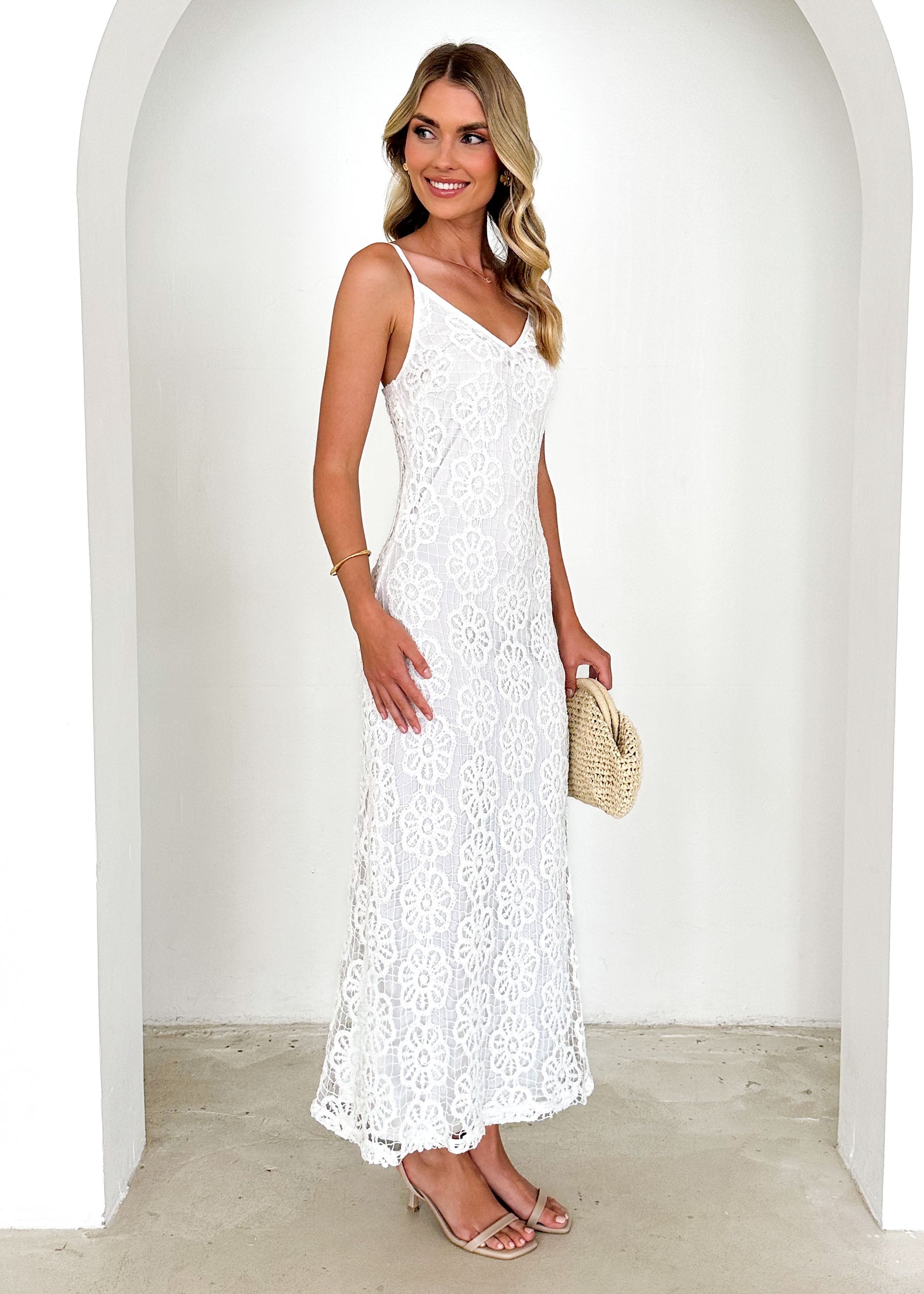 Rani Maxi Dress - Off White