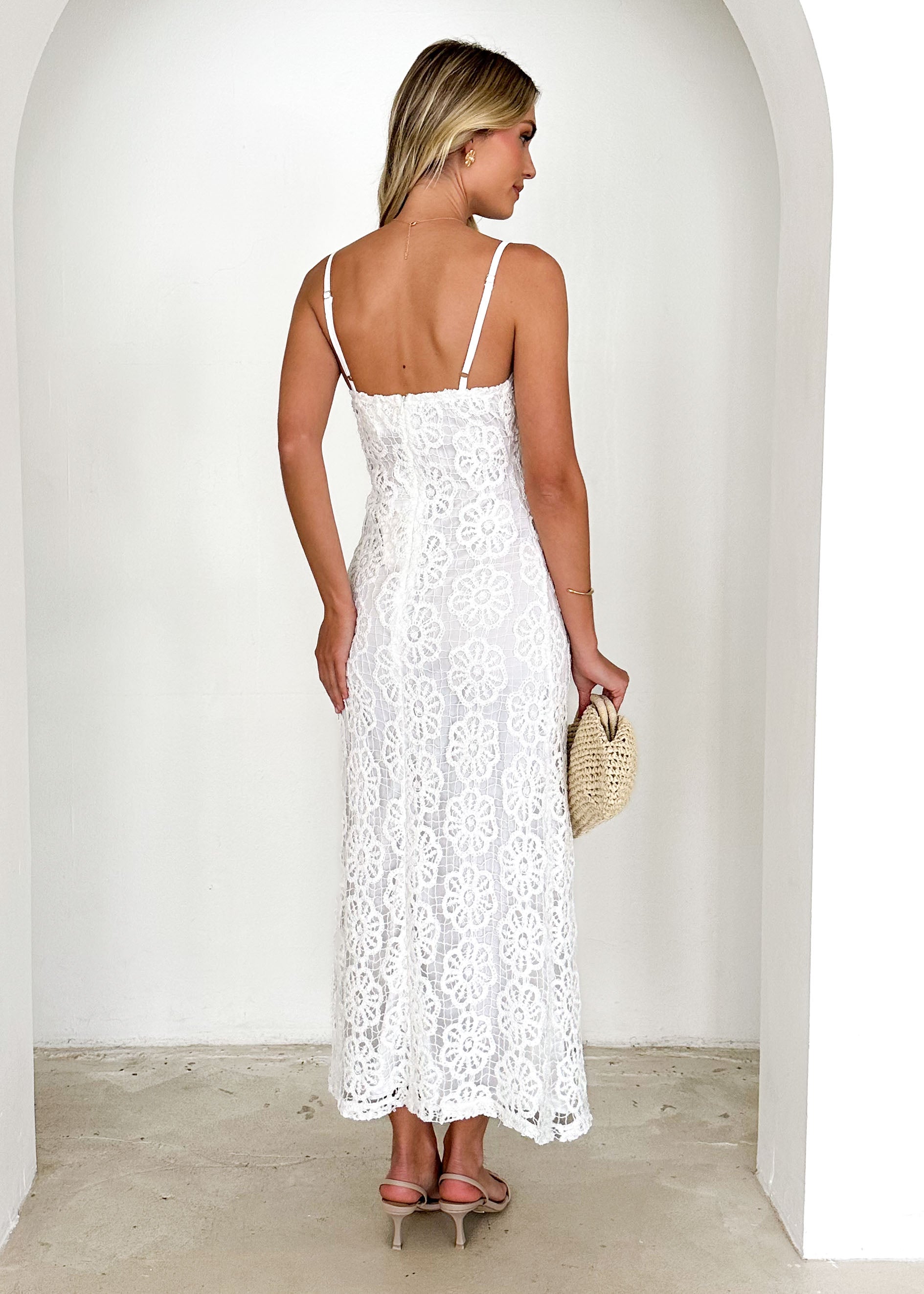 Rani Maxi Dress - Off White