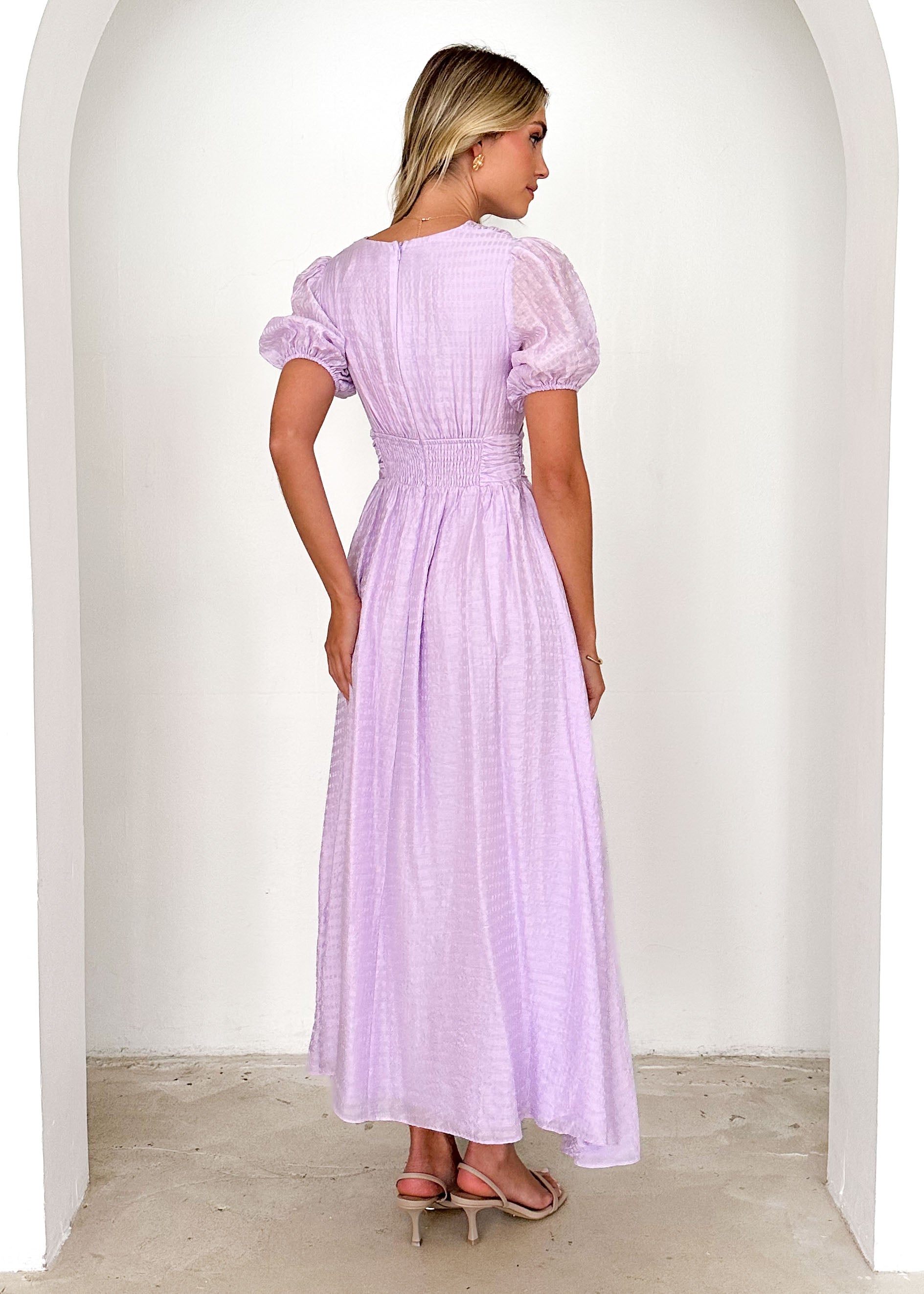 Dunning Midi Dress - Lilac