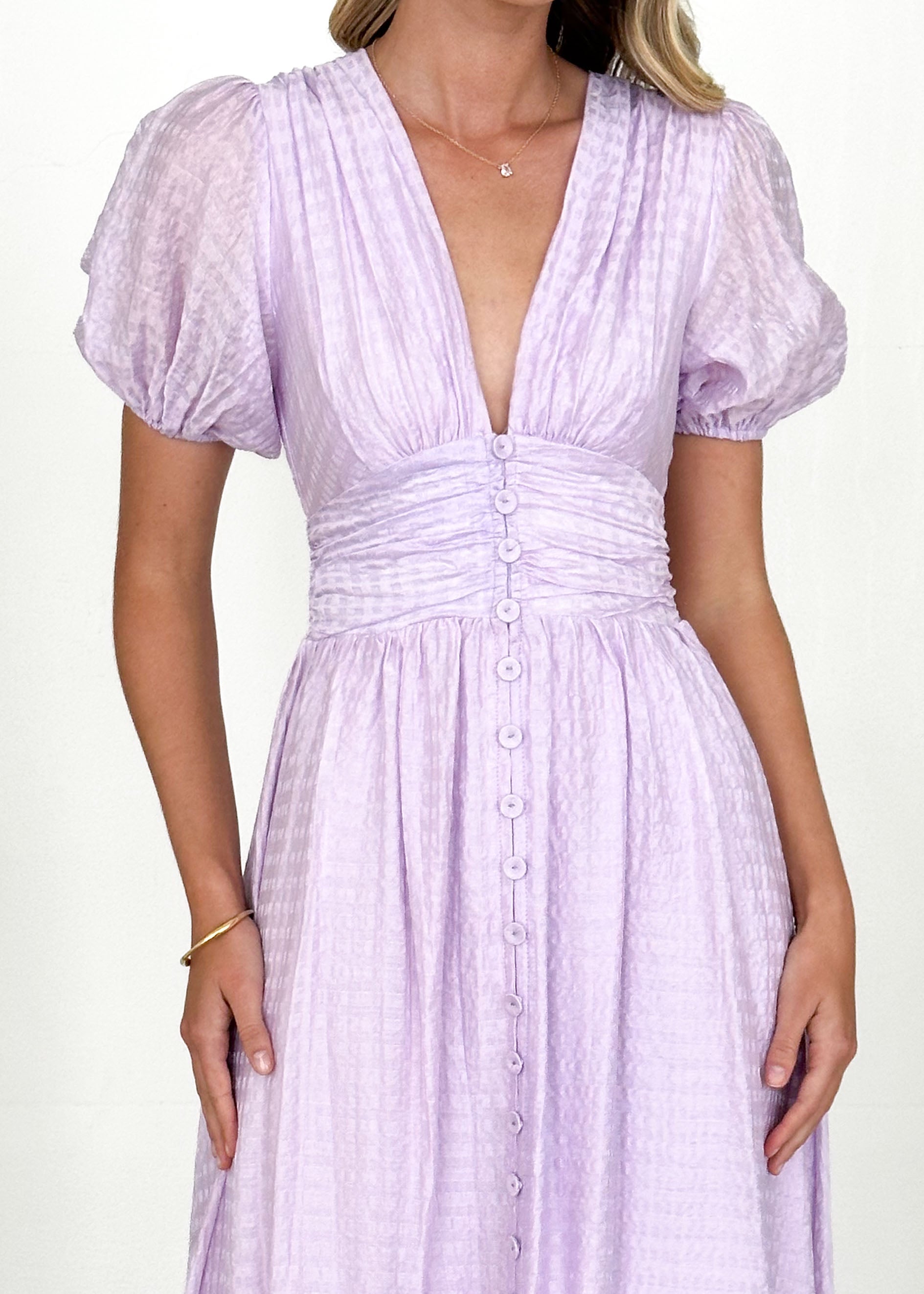 Dunning Midi Dress - Lilac