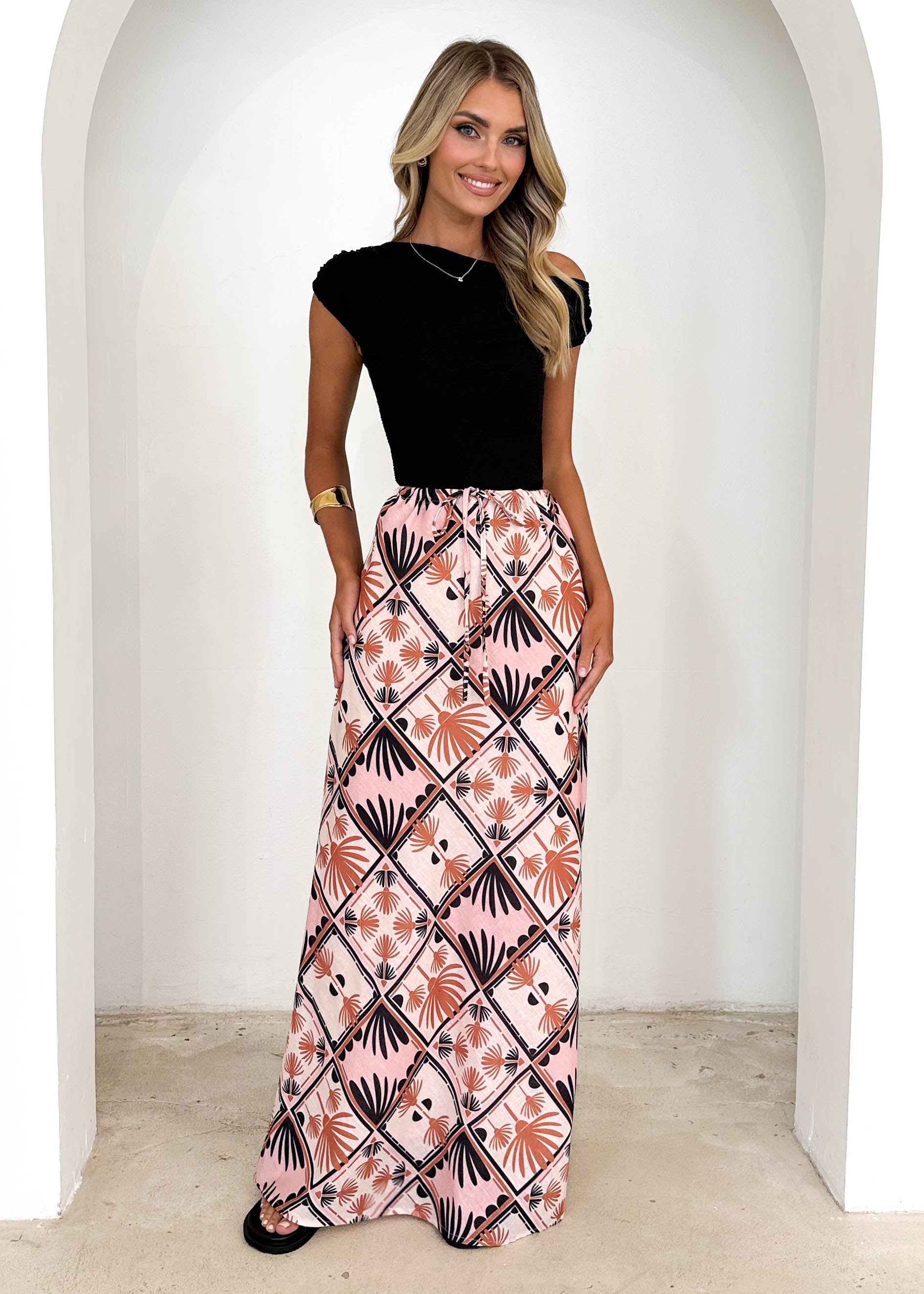 Barela Maxi Skirt - Palm Springs