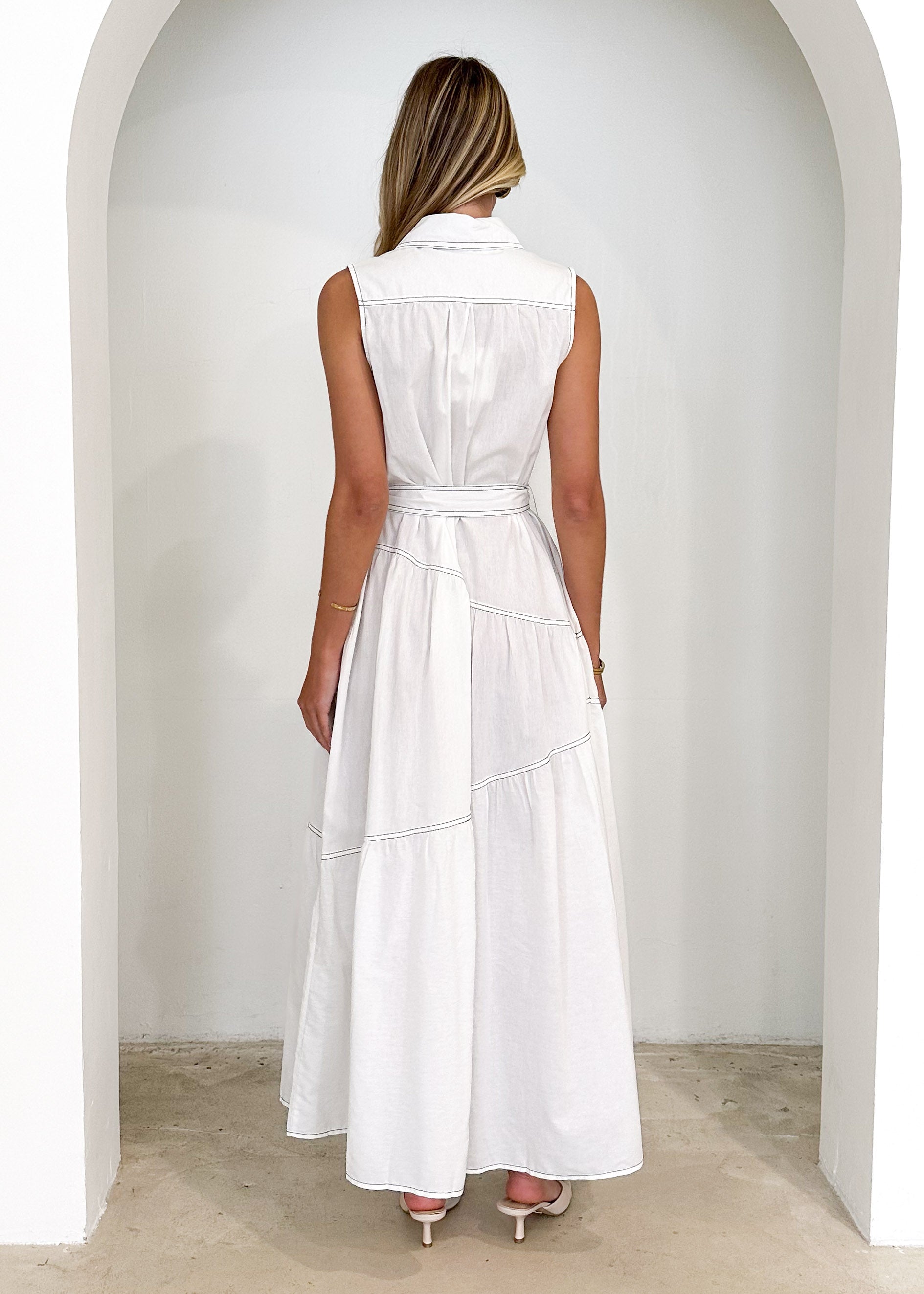 Adoria Maxi Dress - Off White