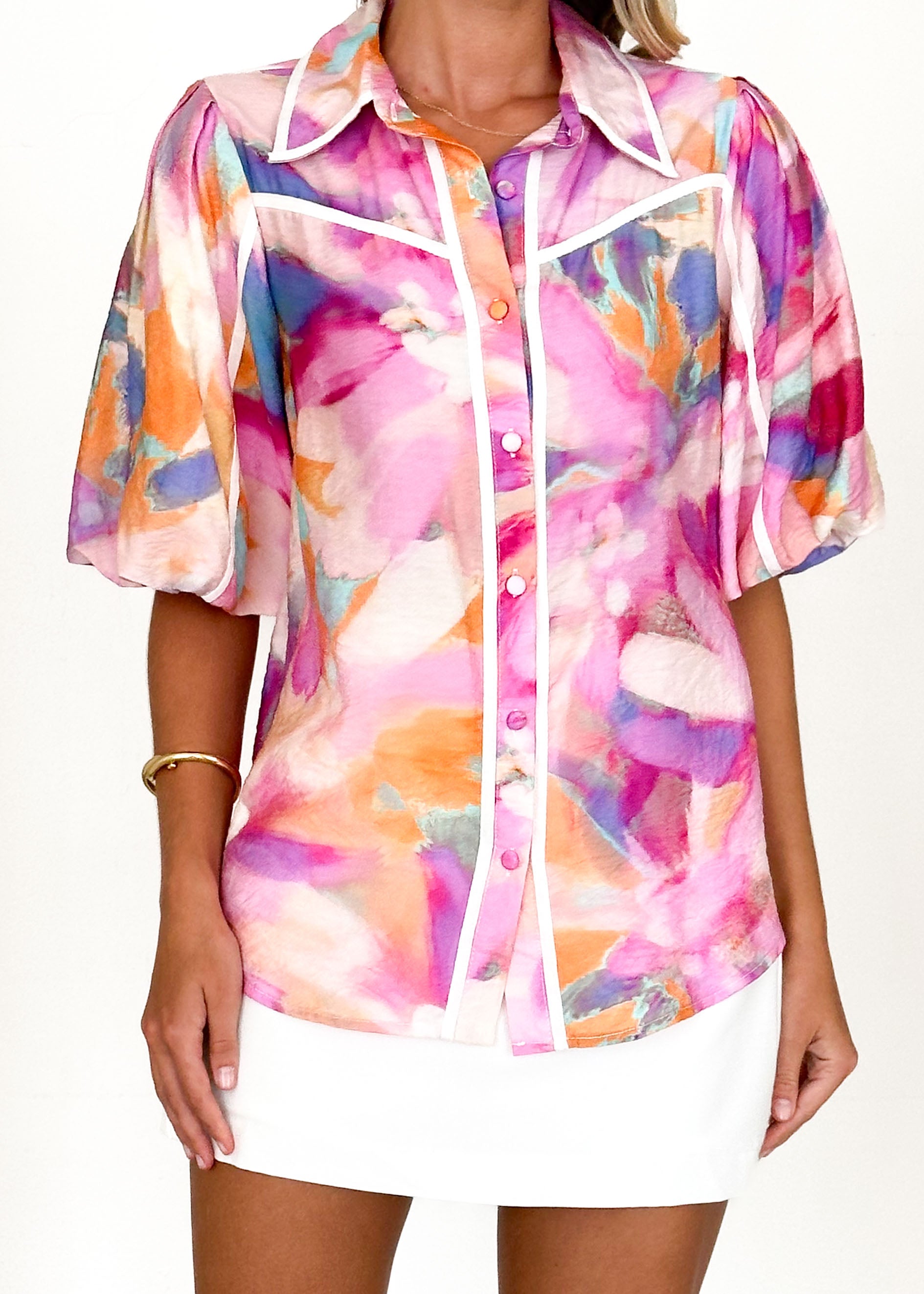 Vixen Shirt - Pink Splash