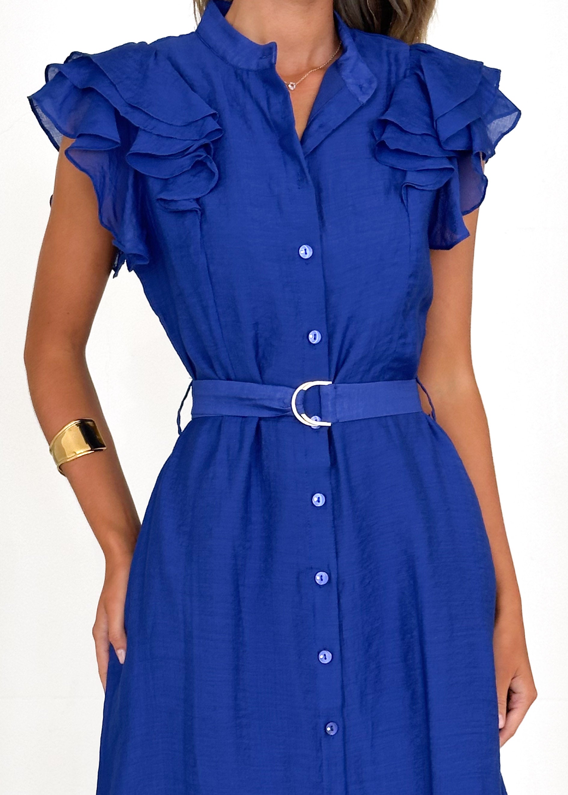 Tasto Midi Dress - Cobalt