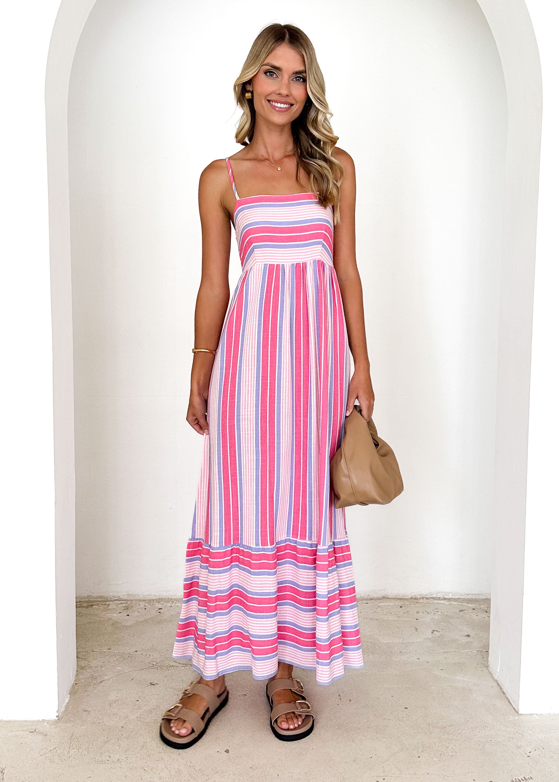 Gracelynn Maxi Dress - Candy Stripe